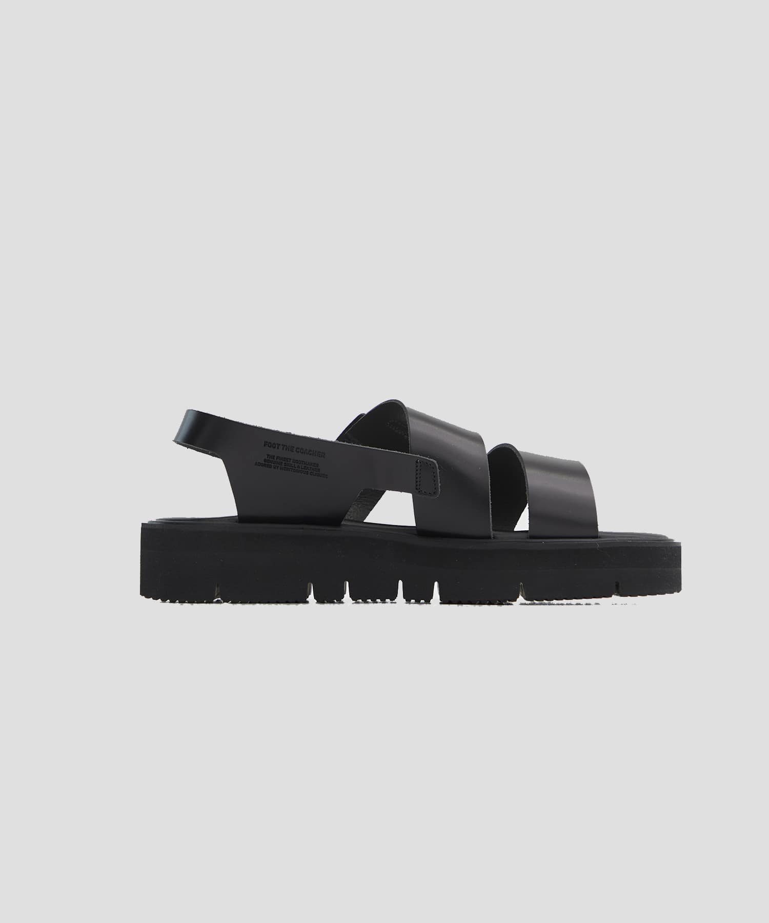 SS BELT SANDALS GLOXI CUT THICK foot the coacher