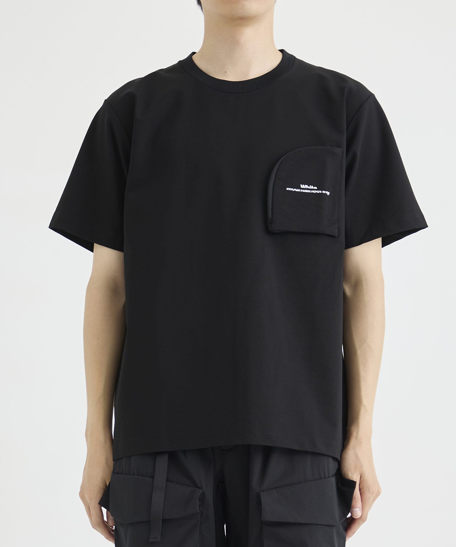 ZIP POCKET T-SHIRT White Mountaineering