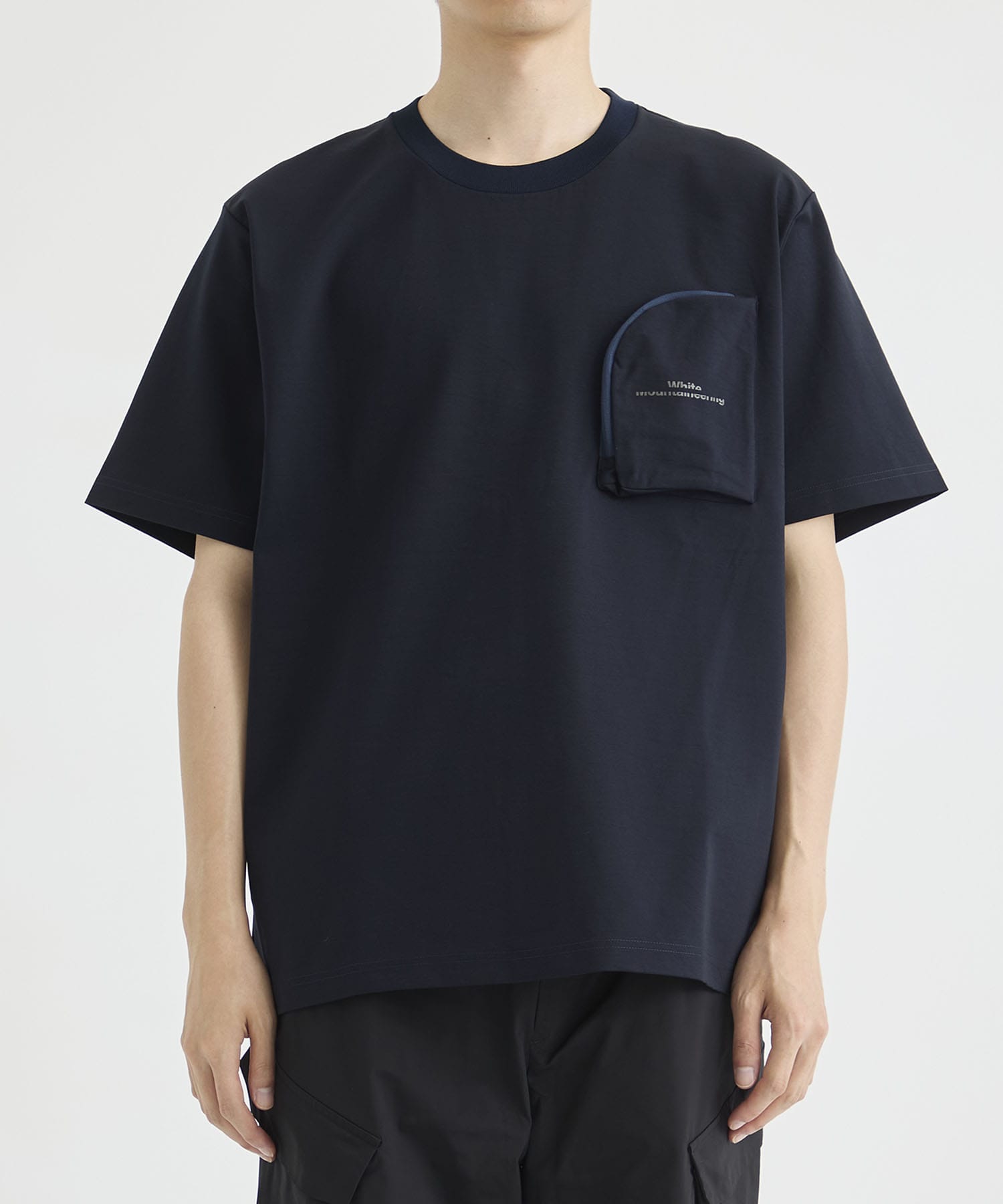 ZIP POCKET T-SHIRT White Mountaineering