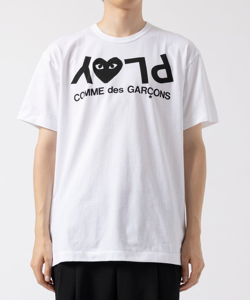 AX-T068-051 T-SHIRT LOGO PRINTPLAY LOGO PLAY COMME des GARCONS