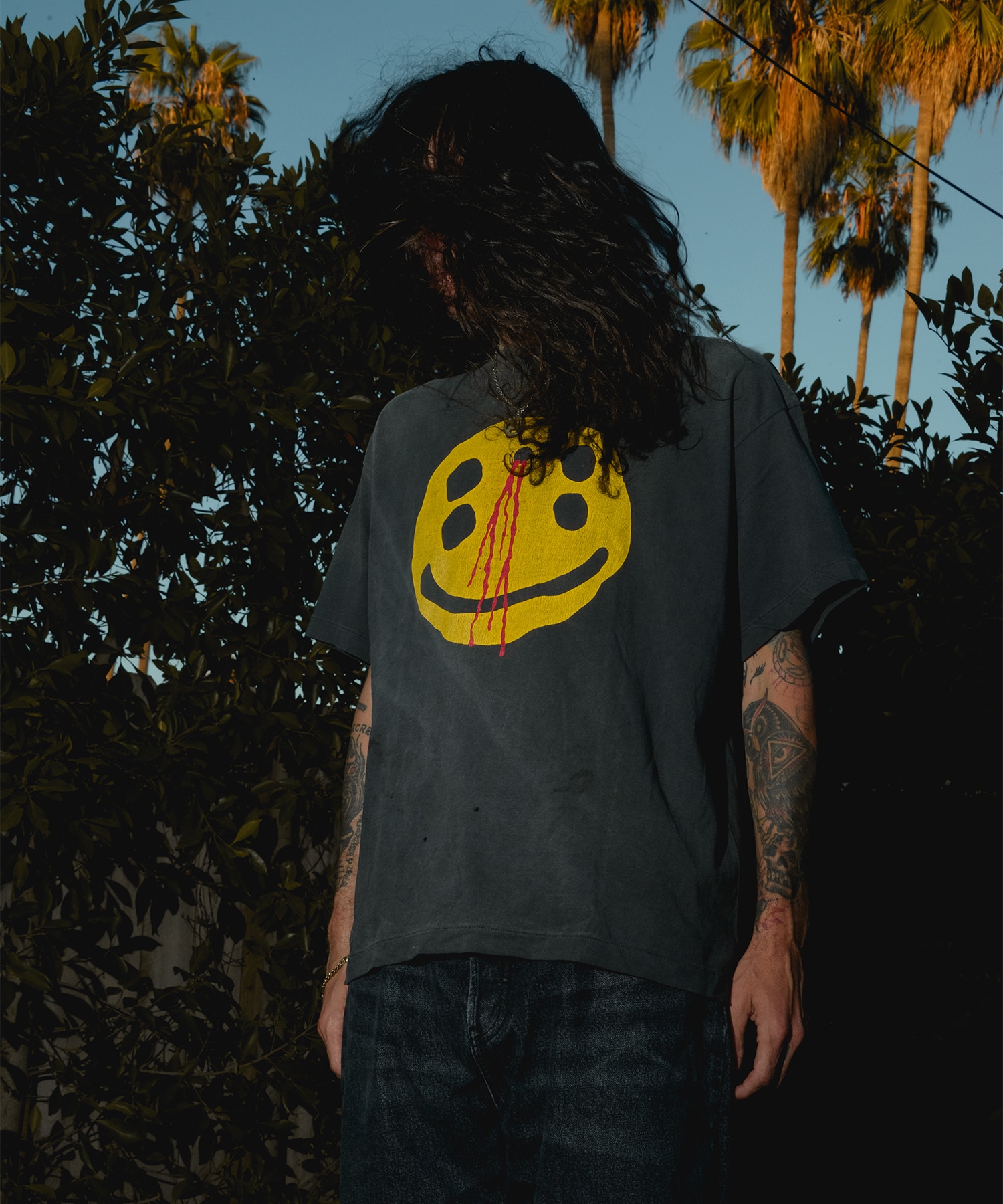 SM-YS1-0000-C01 cactus plant flea market S/S TEE SMILE SAINT MXXXXXX