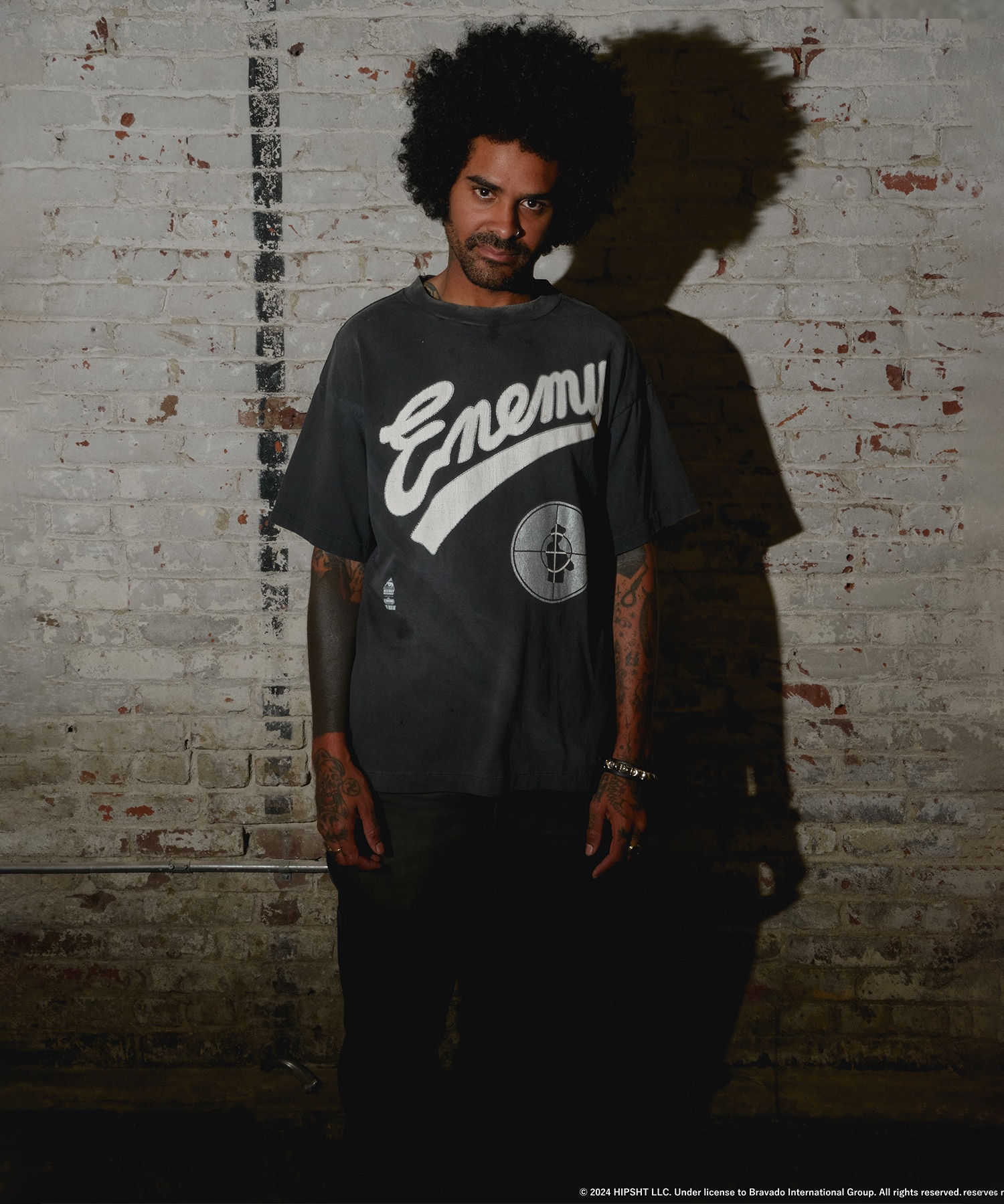 SM-YS1-0000-C18 PUBLIC ENEMY SAINT ENEMY S/S TEE SAINT MXXXXXX