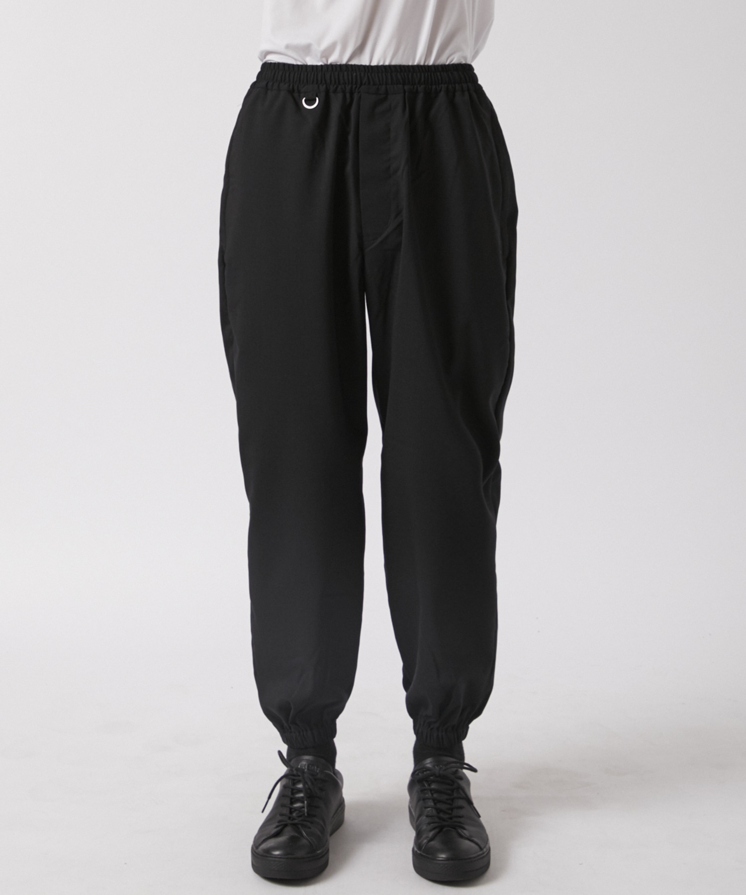 WOOL TROPICAL WIDE FIT JOGGER PANTS SOPHNET.