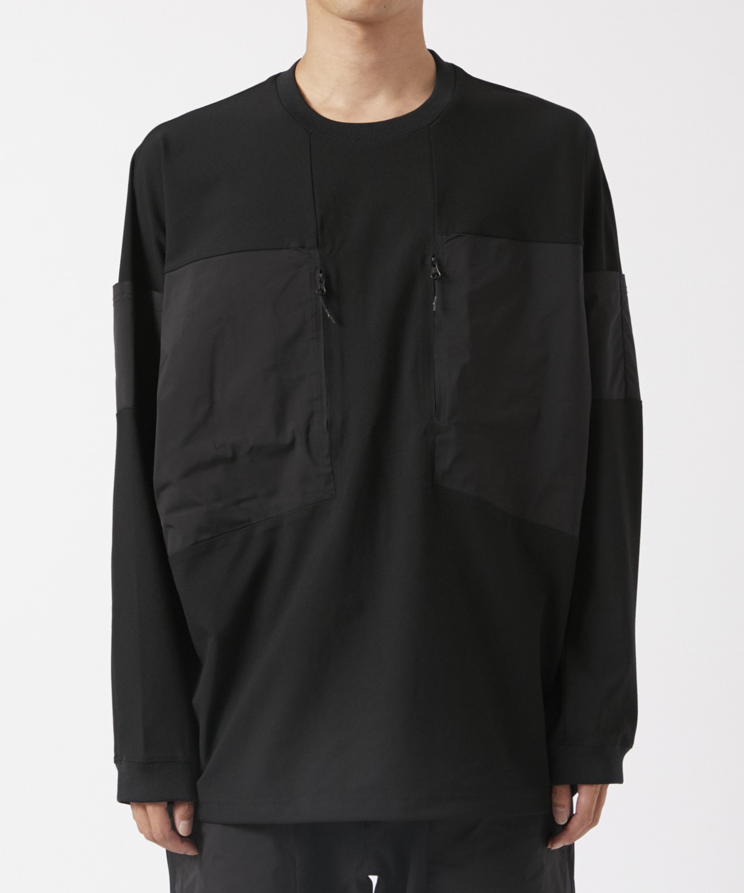 別注 STRETCHED HYBRID PO TOPS White Mountaineering