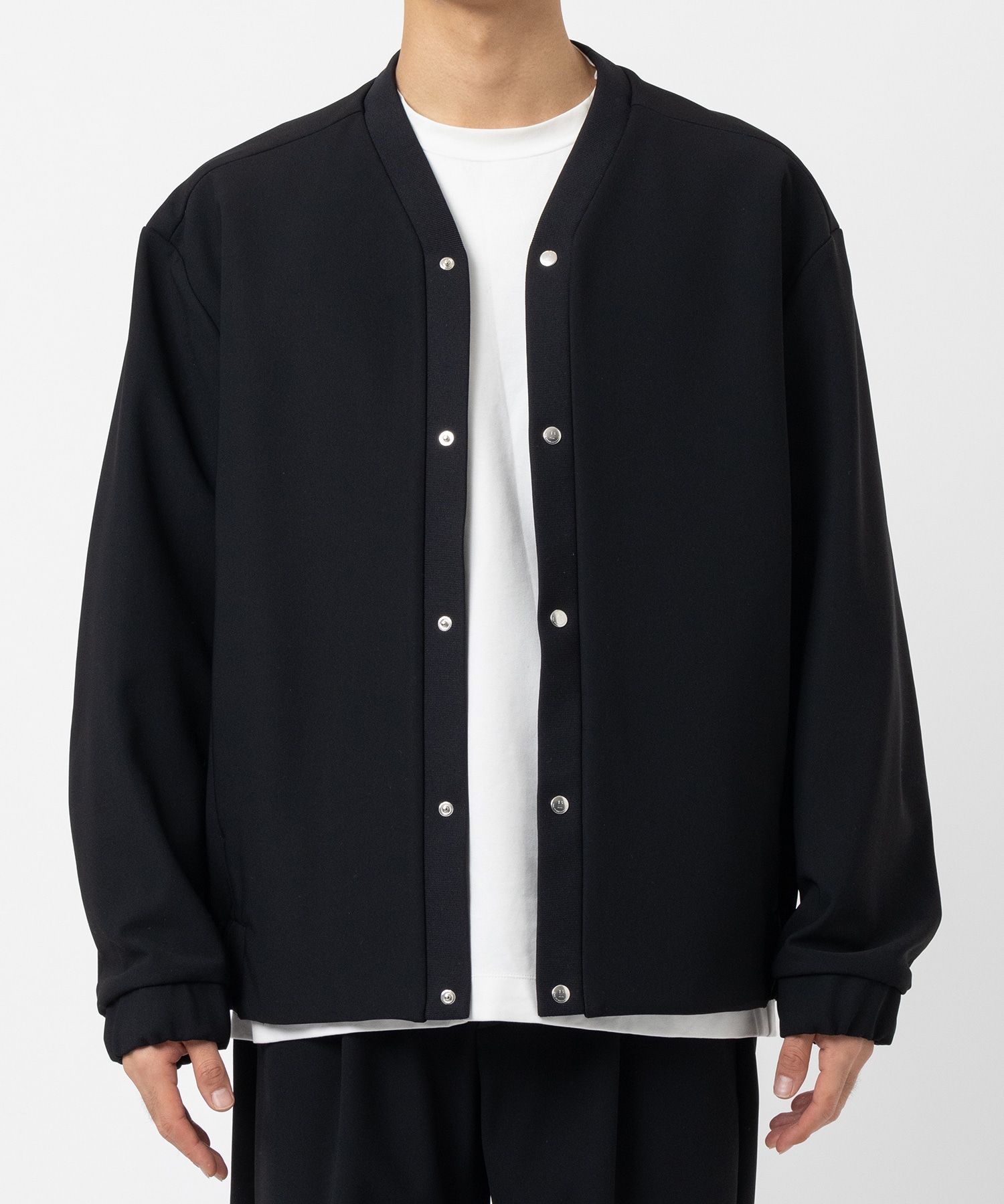 Aerogel Fabric Snap Cardigan THE TOKYO