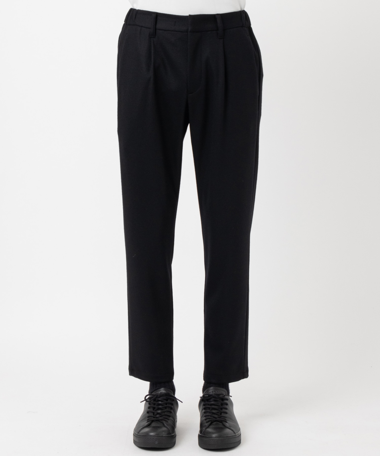 Washable Flannel Cashmere Touch Tapered Pants THE TOKYO