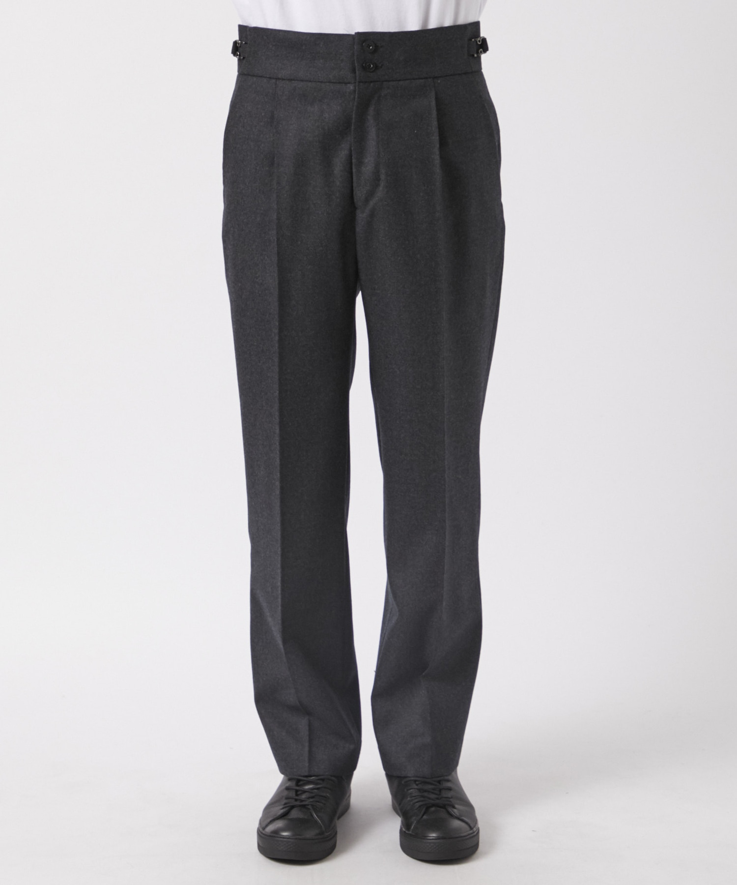 ONE TUCK STRAIGHT PANTS IRENISA