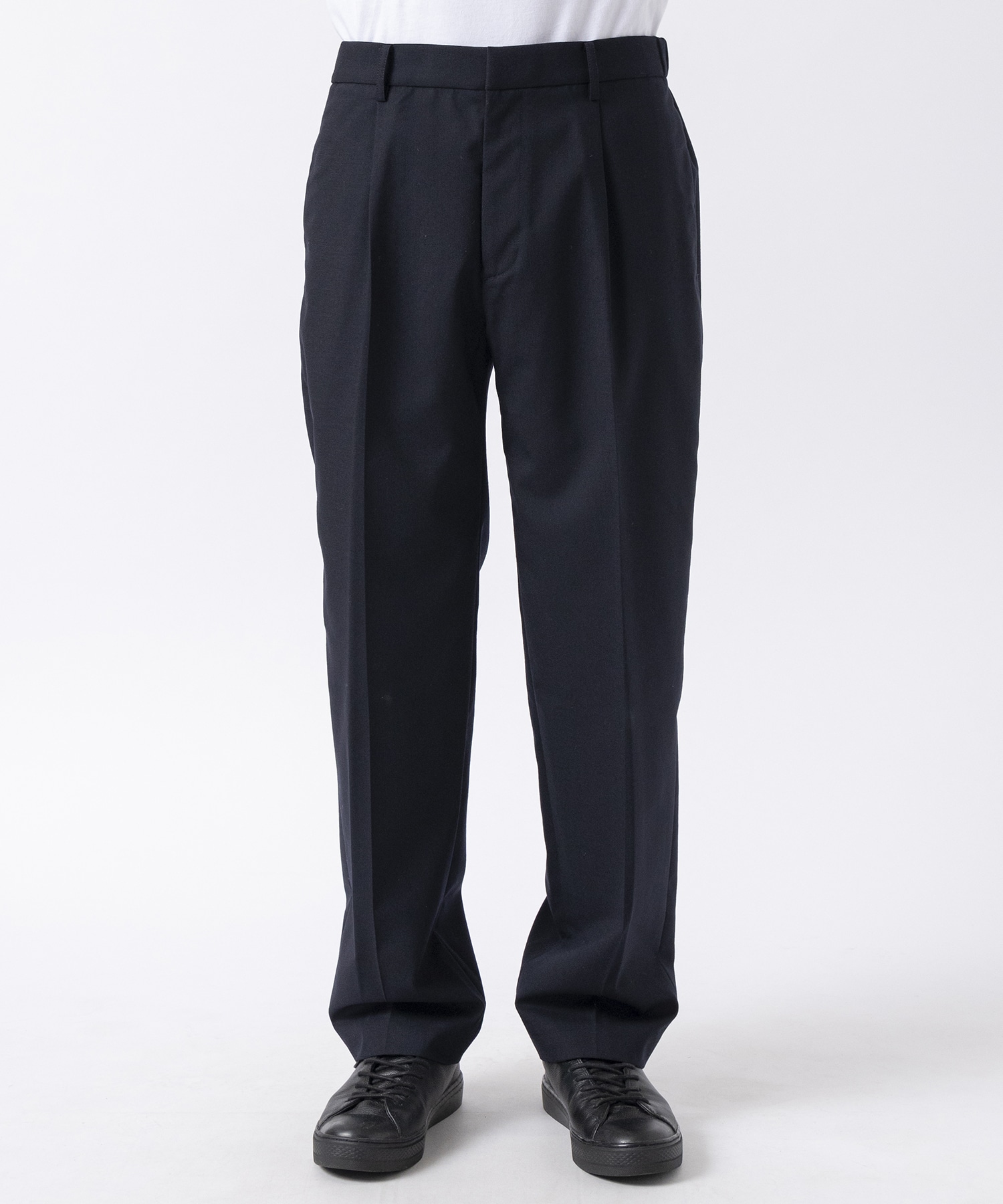 Calm Skin Easy Slim Straight Trousers THE TOKYO