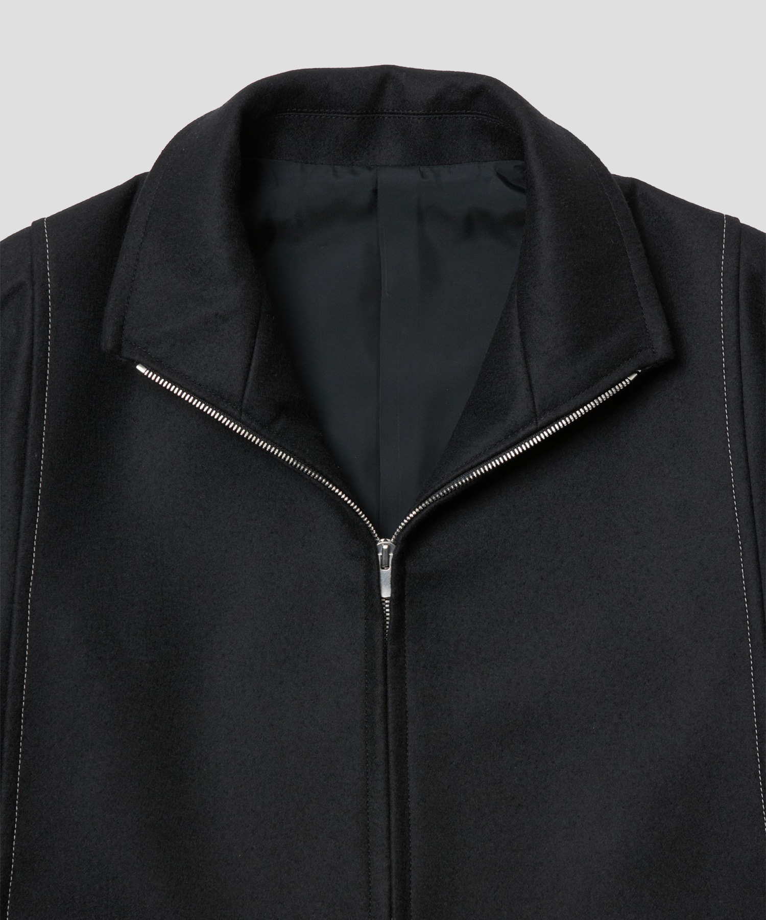 MODIFIED SLEEVE ZIP BLOUSON IRENISA