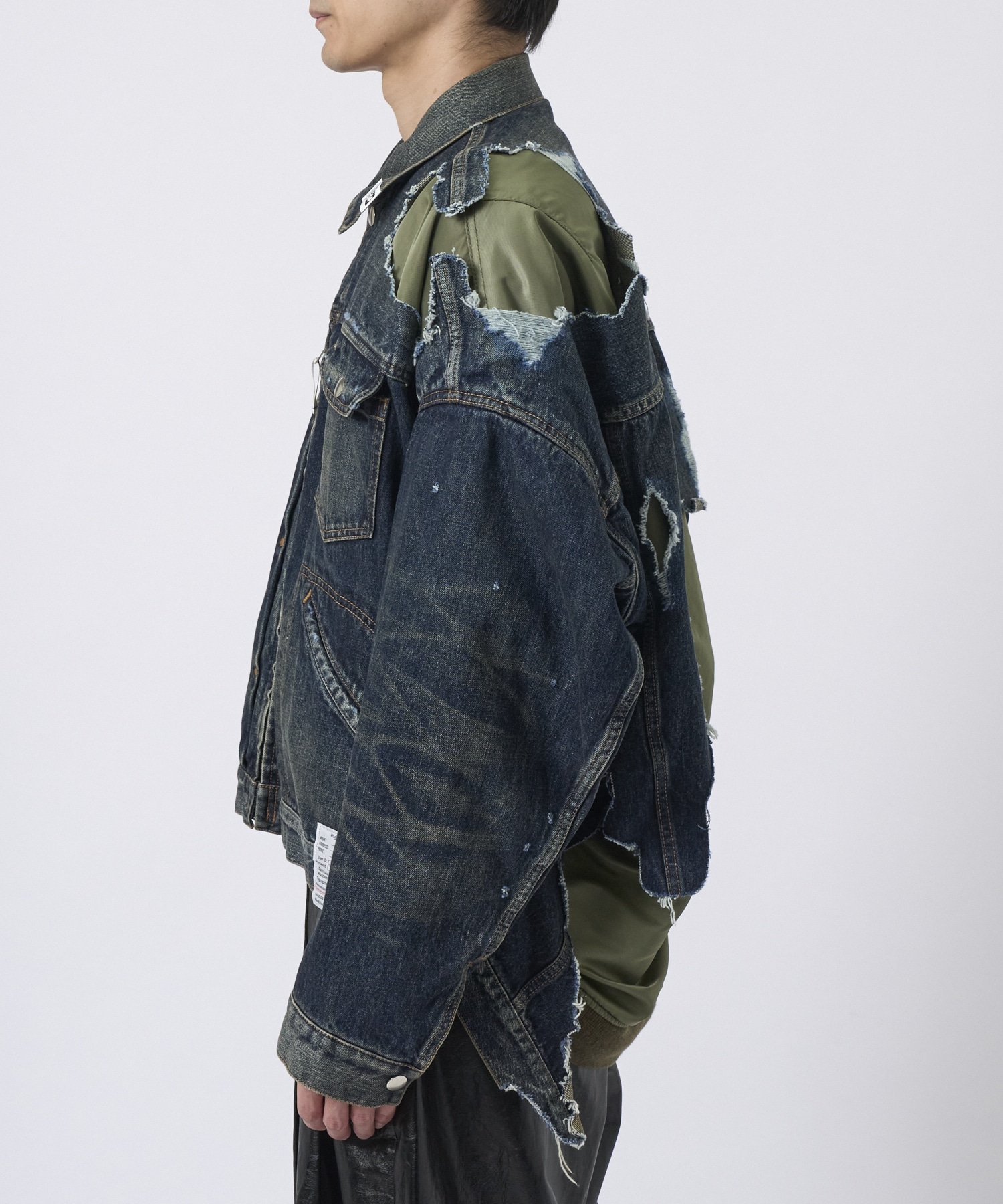 J13BL121 JACKET Maison MIHARA YASUHIRO