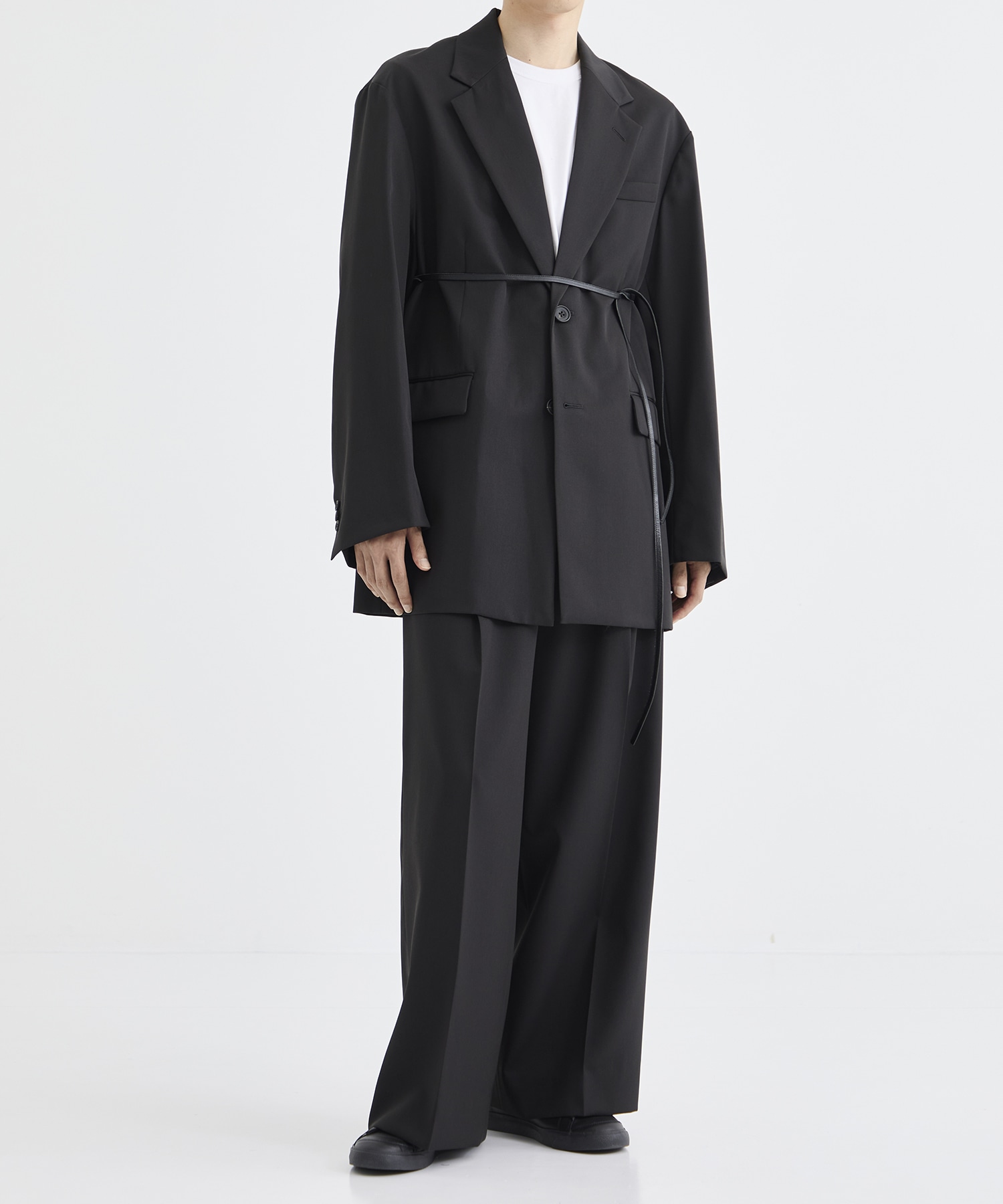 OVERSIZED SINGLE BREASTED LONG JACKET ssstein