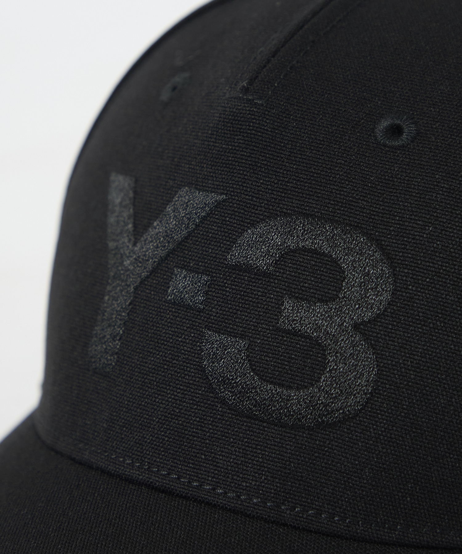 Y-3 LOGO CAP/BLACK+BLACK Y-3