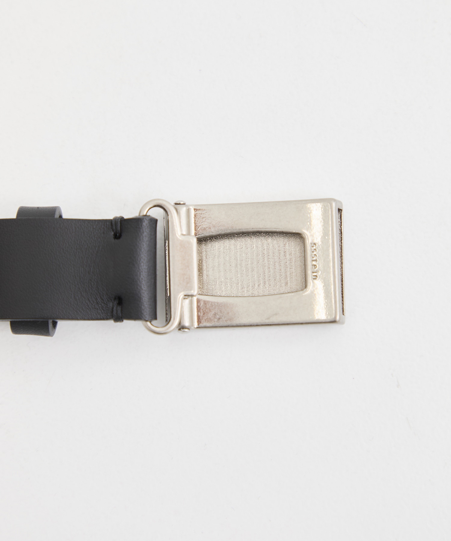 LEATHER BELT (PLAIN BUCKLE) ssstein