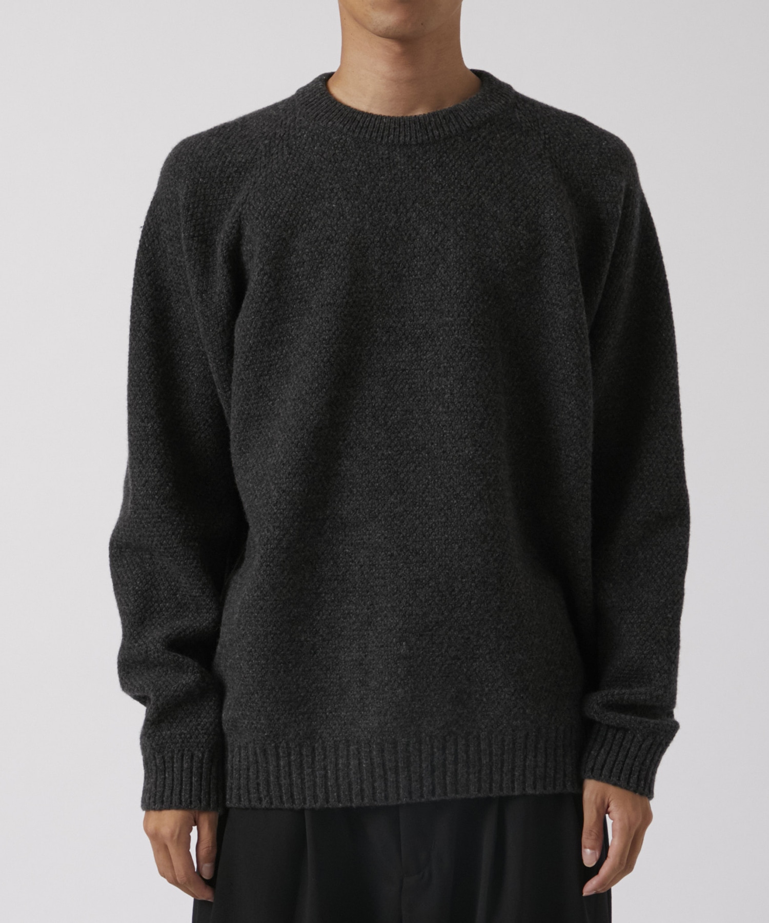 LAMBS CREWNECK SWEATER ATON