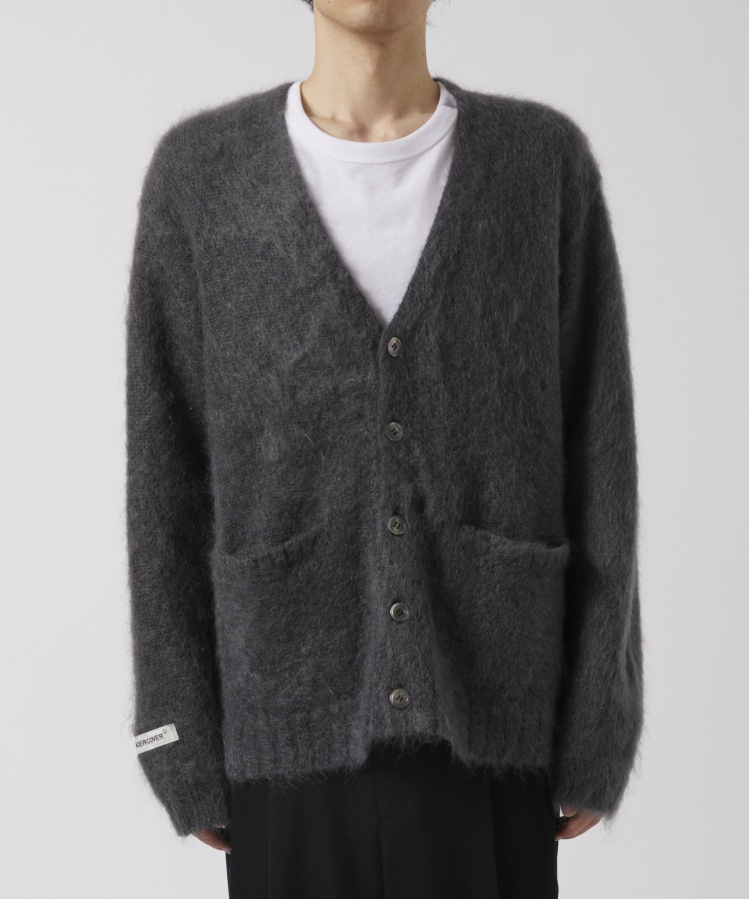 UP2D4905 MOHAIR KNIT CARDIGAN UNDERCOVER