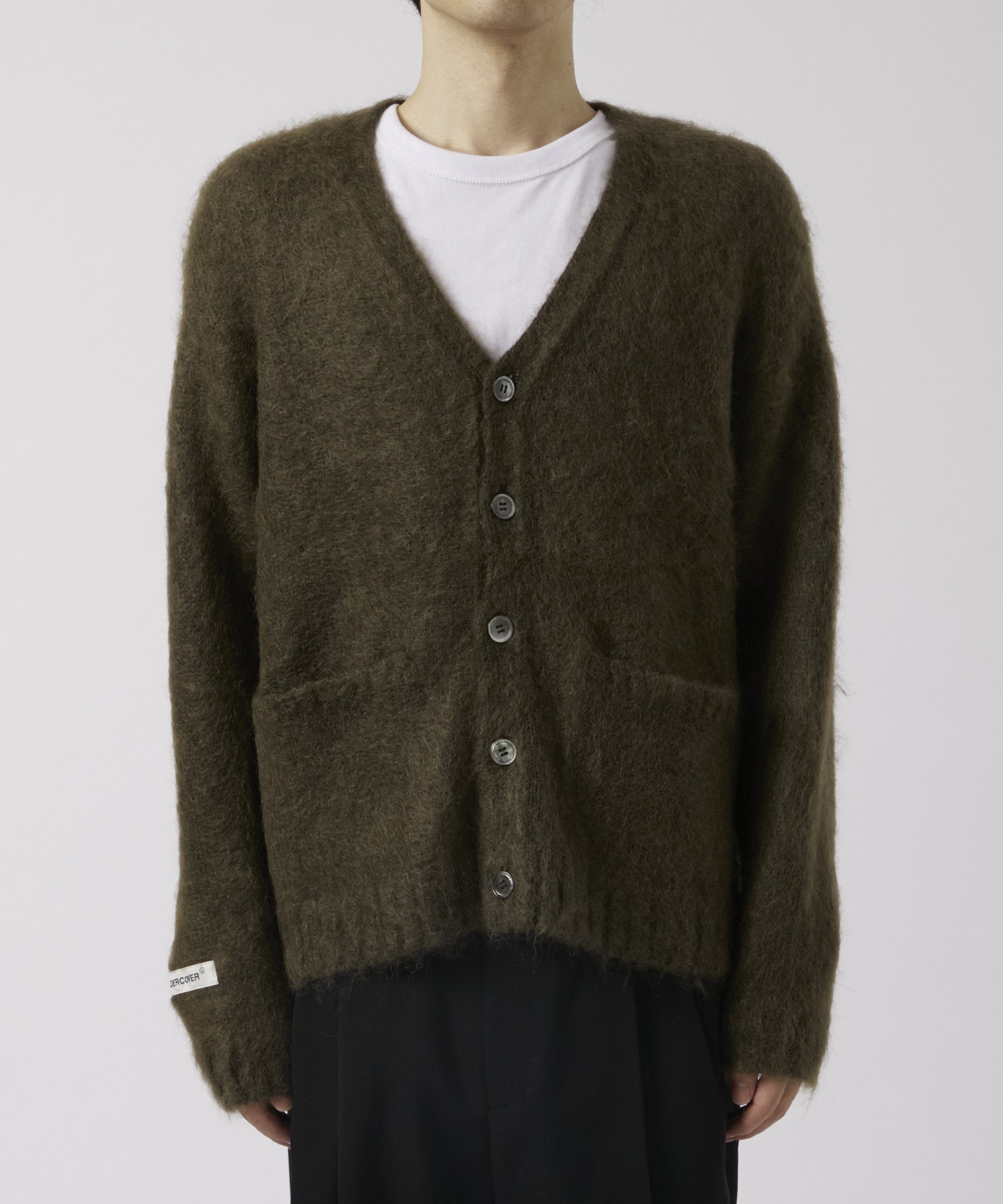 UP2D4905 MOHAIR KNIT CARDIGAN UNDERCOVER