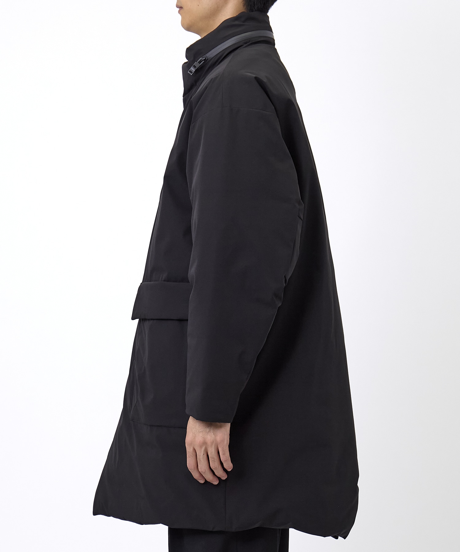 3L LIGHT TAFFETA UTILITY DOWN COAT ATTACHMENT