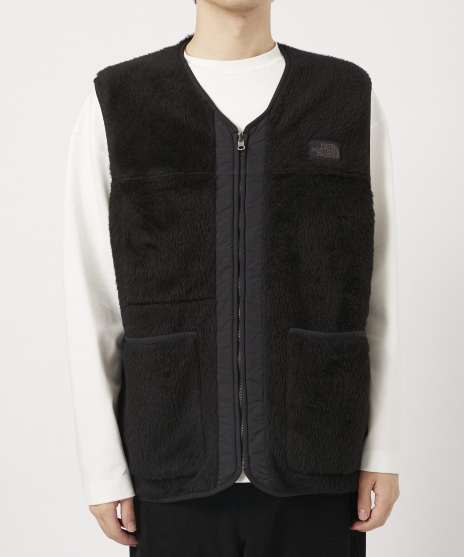 Wool Fleece Field Vest THE NORTH FACE PURPLE LABEL