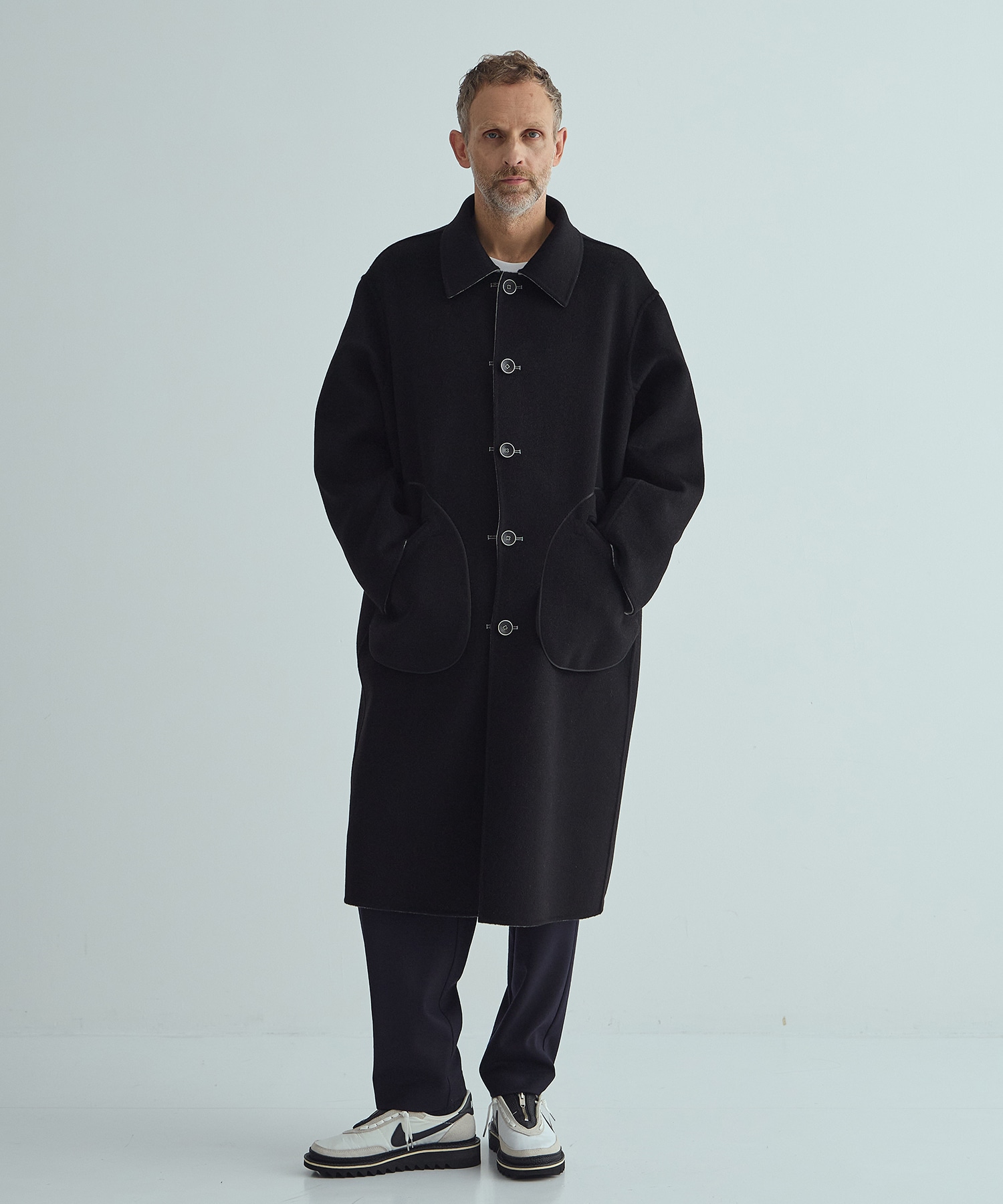 CASHMERE REVERSIBLE OVER COAT THE PERMANENT EYE