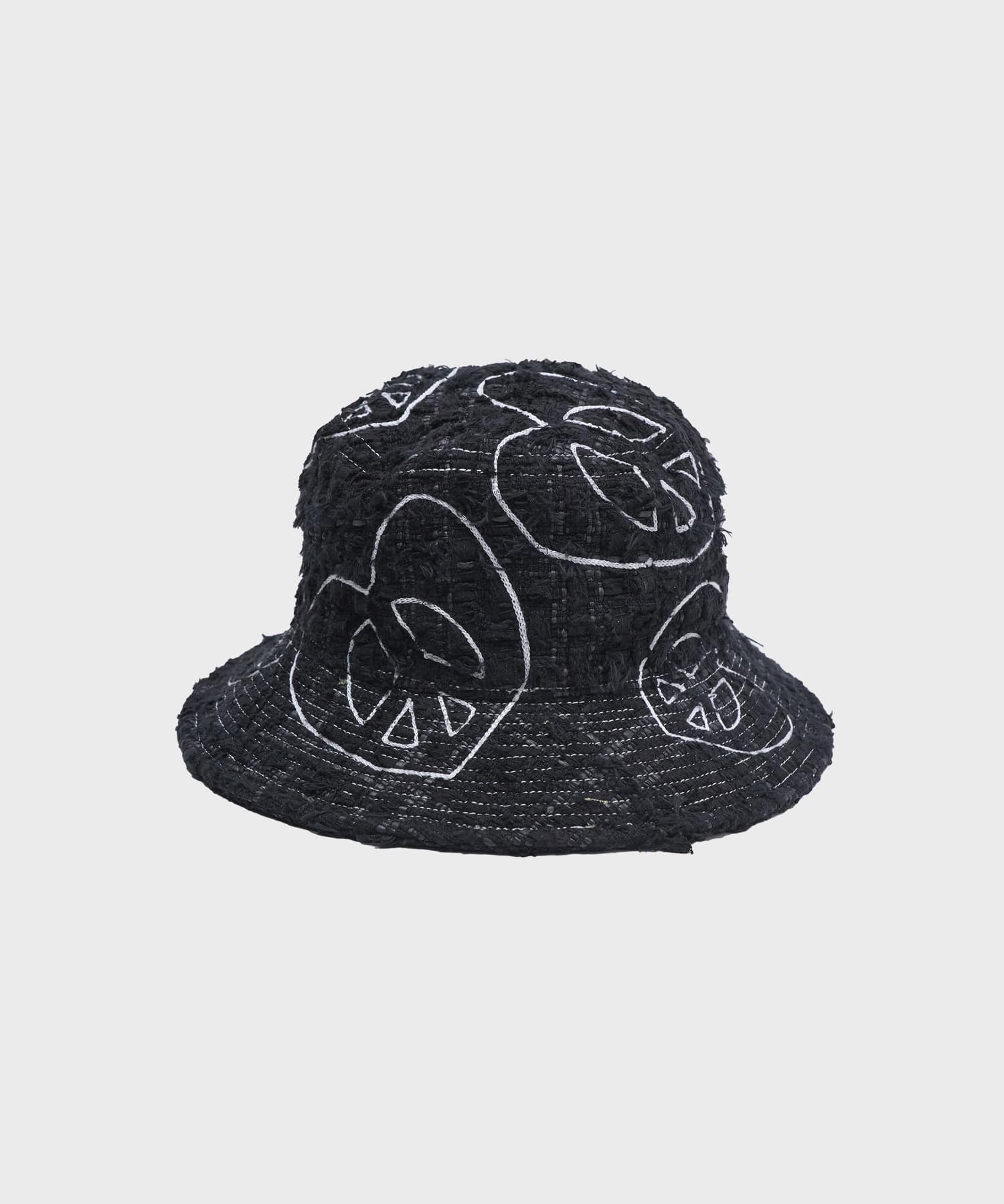 RM-P01-0000-097 TWEED BUCKET HAT READYMADE