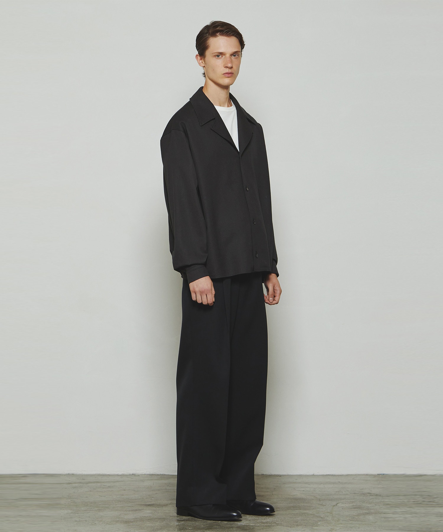 RERACS OPEN COLLAR EASY JACKET THE RERACS