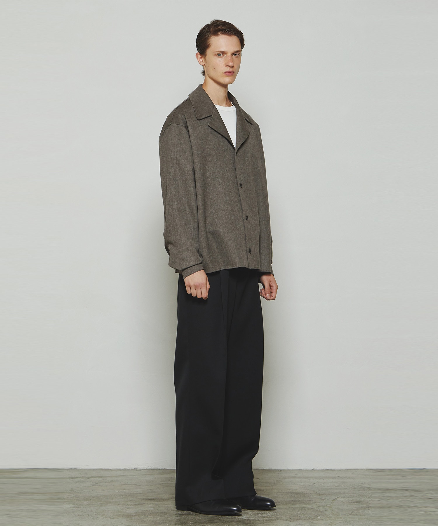 RERACS OPEN COLLAR EASY JACKET THE RERACS