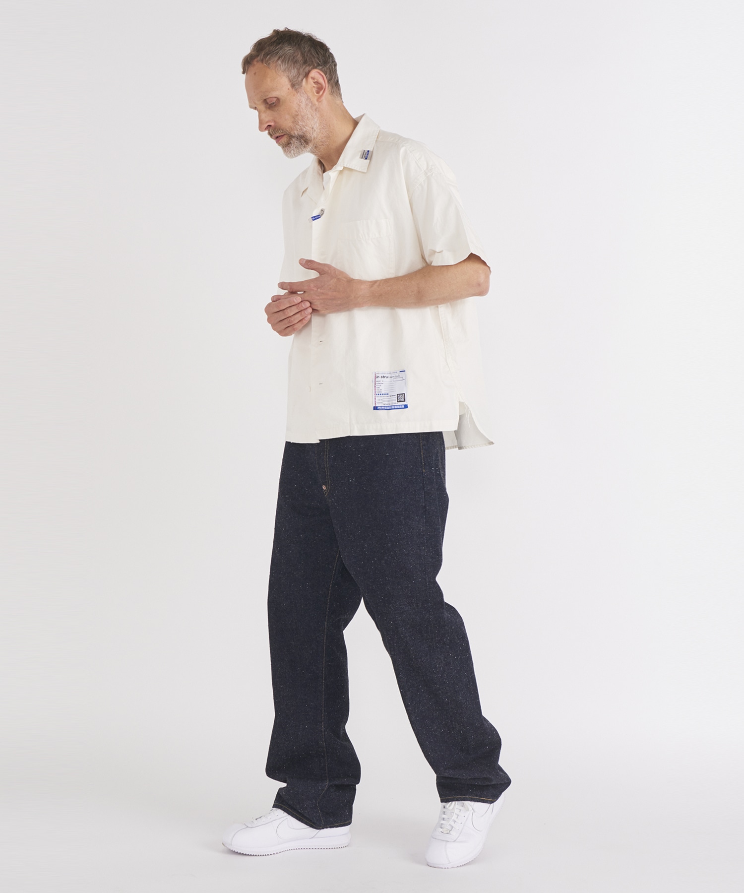 HIGH DENSITY OX SS SHIRTS Maison MIHARA YASUHIRO