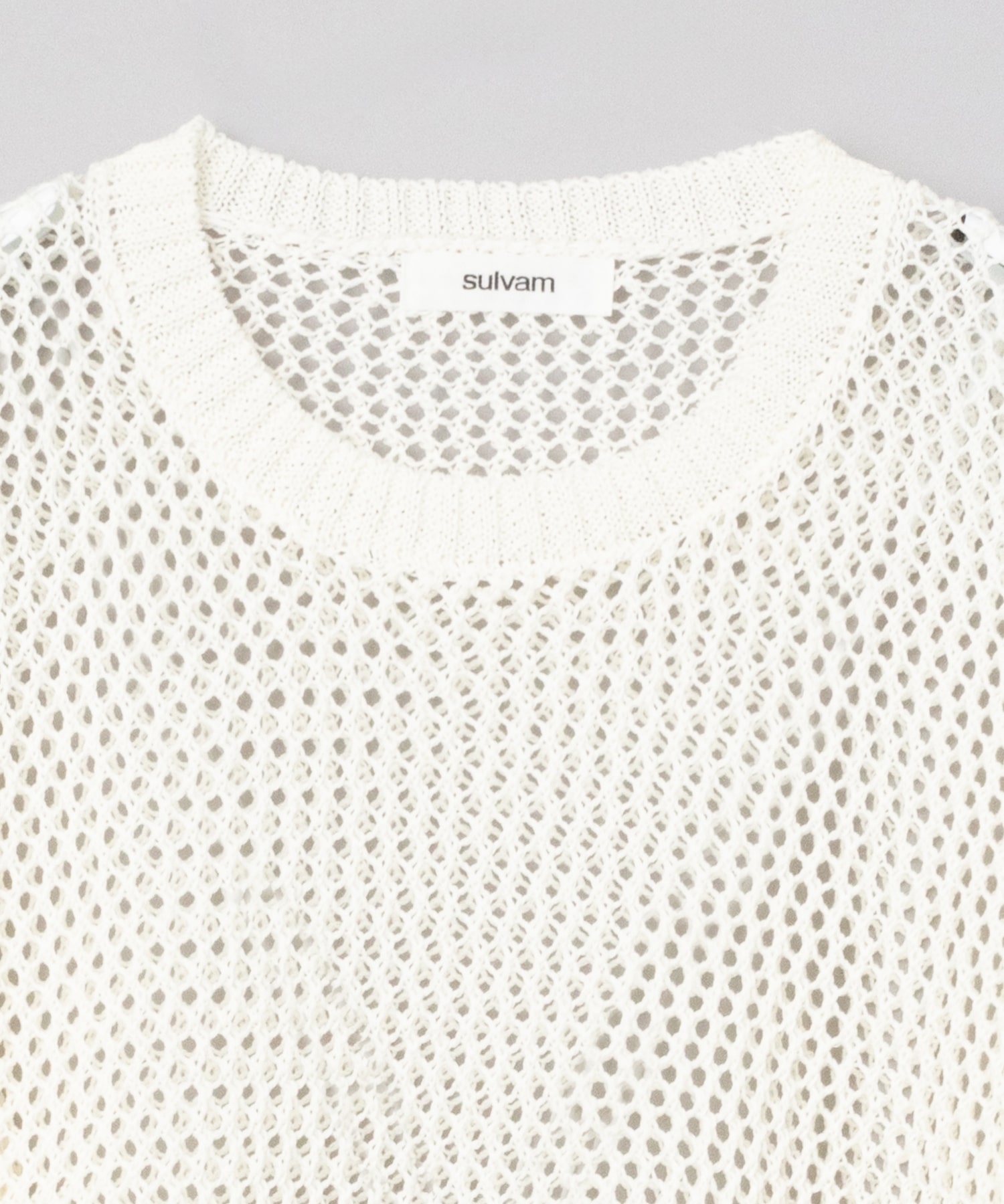 MESH OVER KNIT sulvam