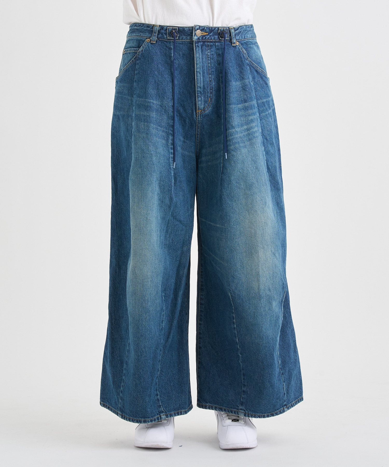 H.D.BAGGY PANT - JEAN/12oz DENIM NEEDLES