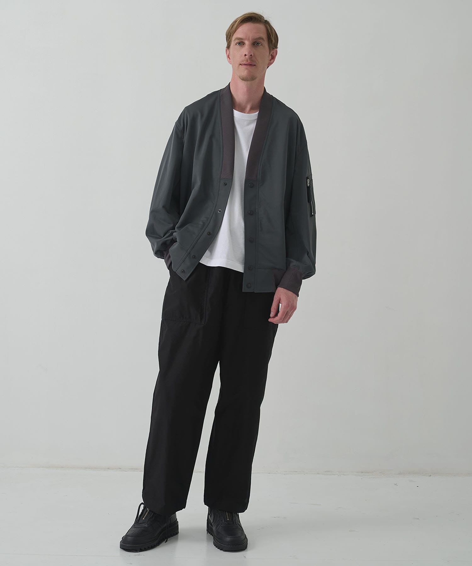 綿バックサテン 製品染 Pants COMME des GARCONS HOMME