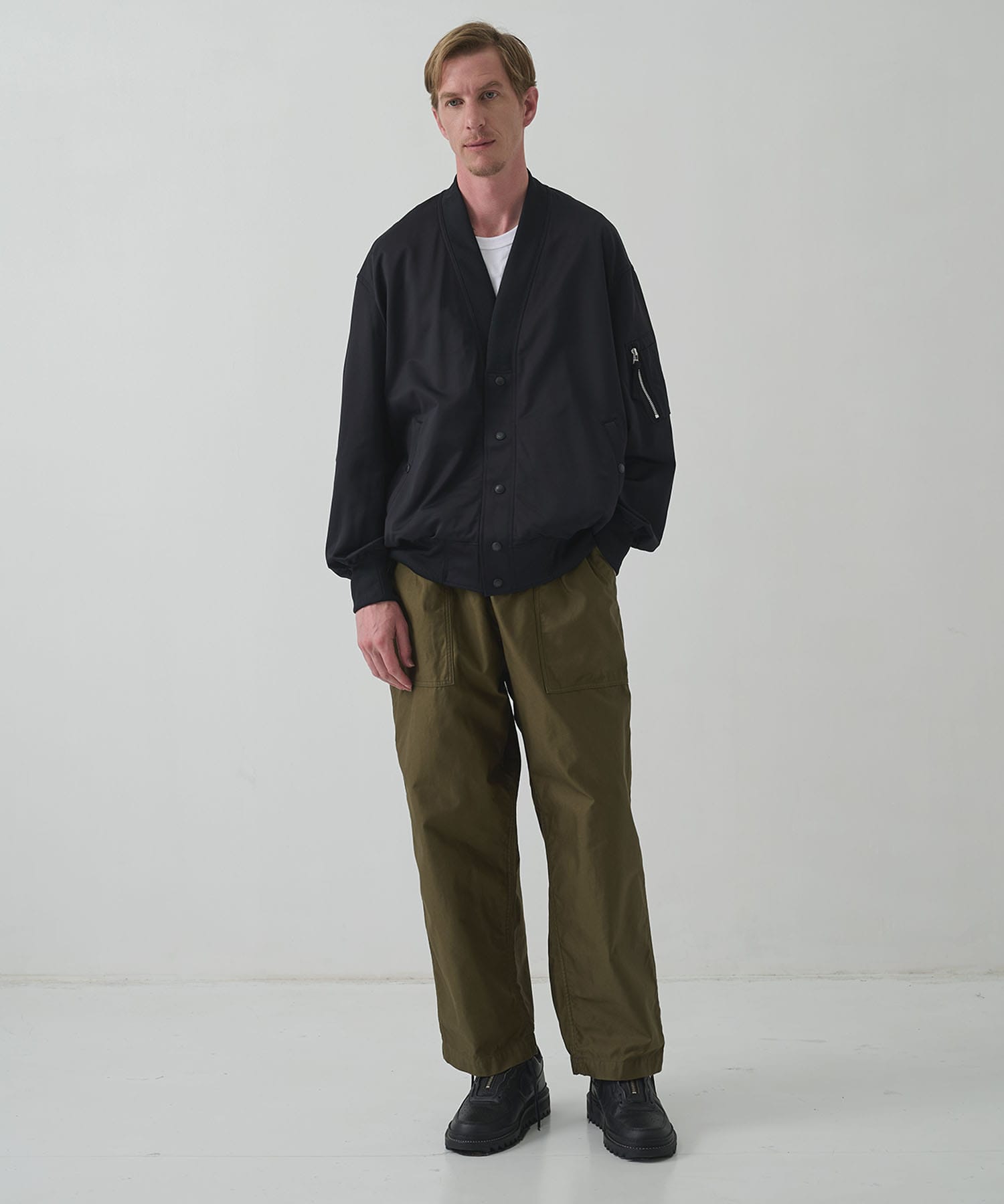 綿バックサテン 製品染 Pants COMME des GARCONS HOMME
