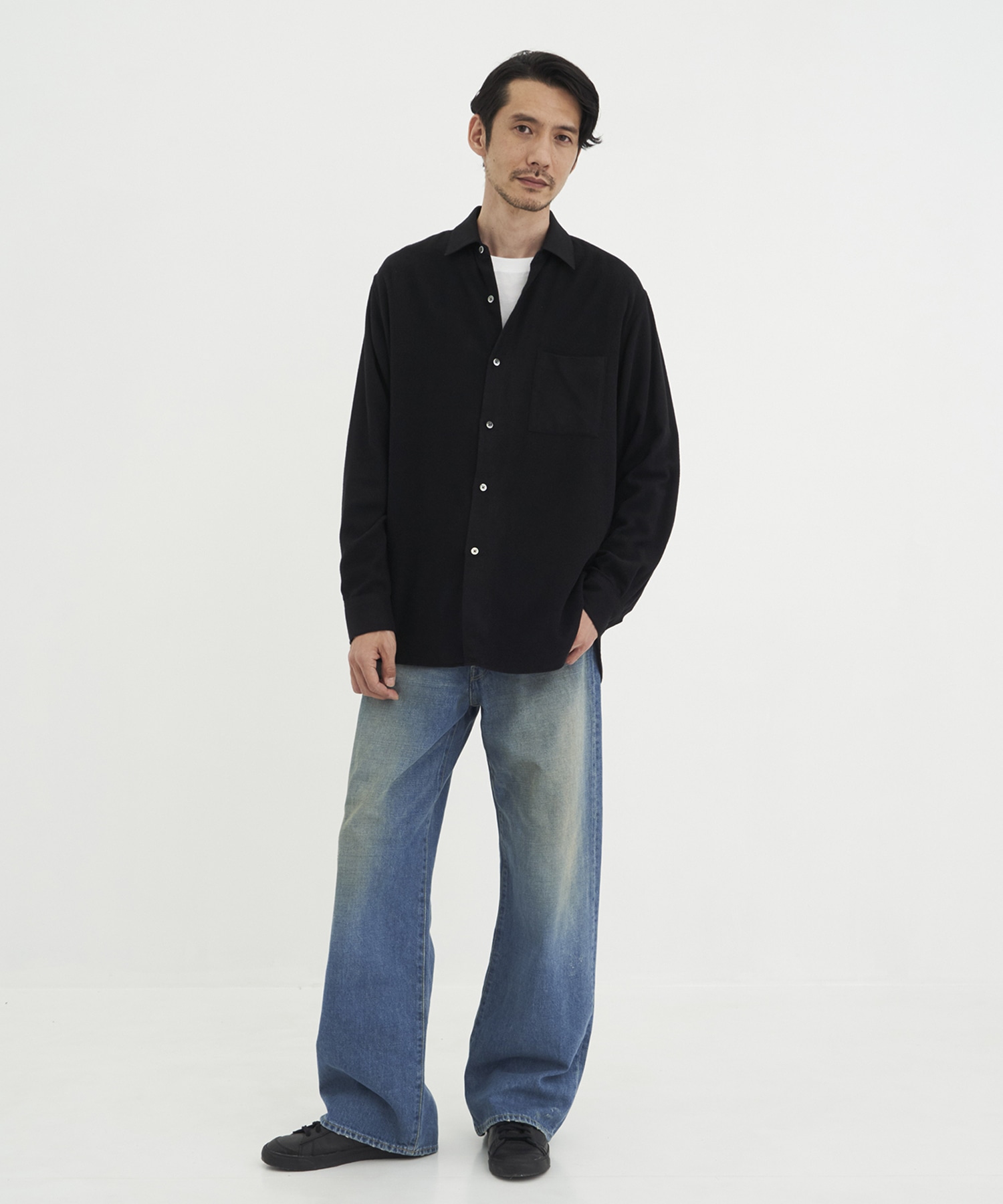 LOOSE DENIM JEANS ssstein