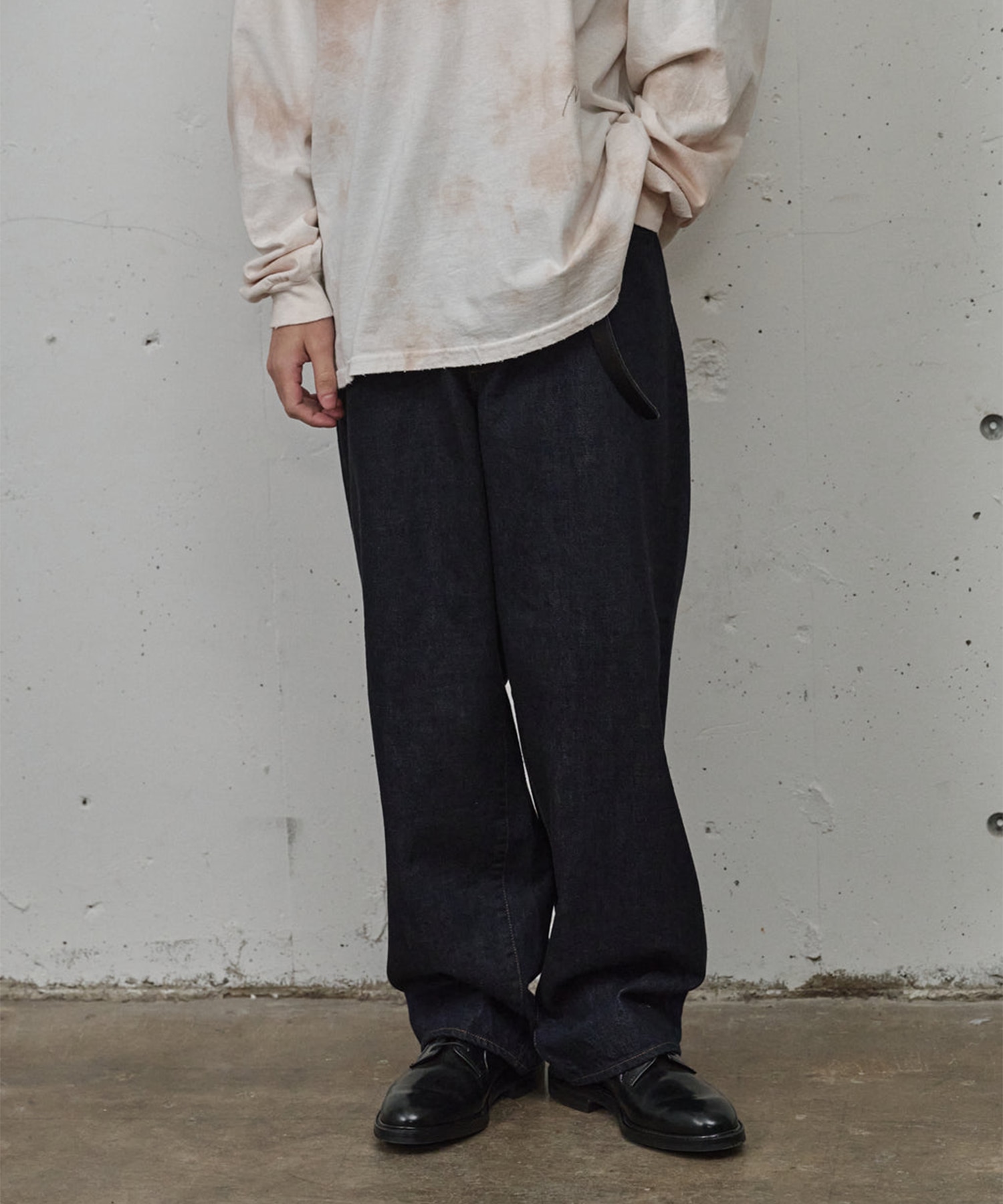 #03 SELVEDGE STRAIGHT DENIM PANTS ANCELLM