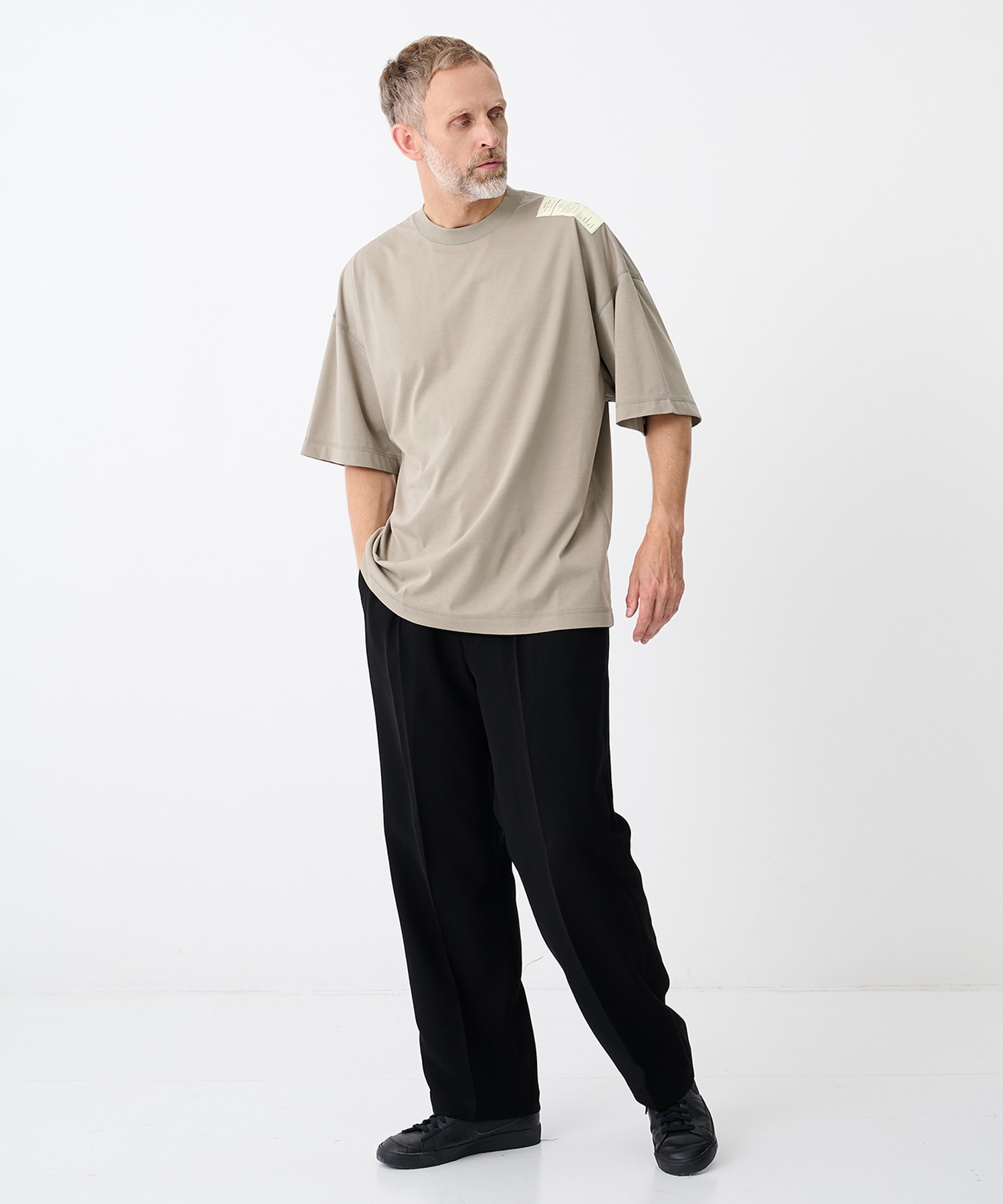 【エヌハリウッド】PT06-095 WIDE TAPERED EASY SLACKS N.HOOLYWOOD