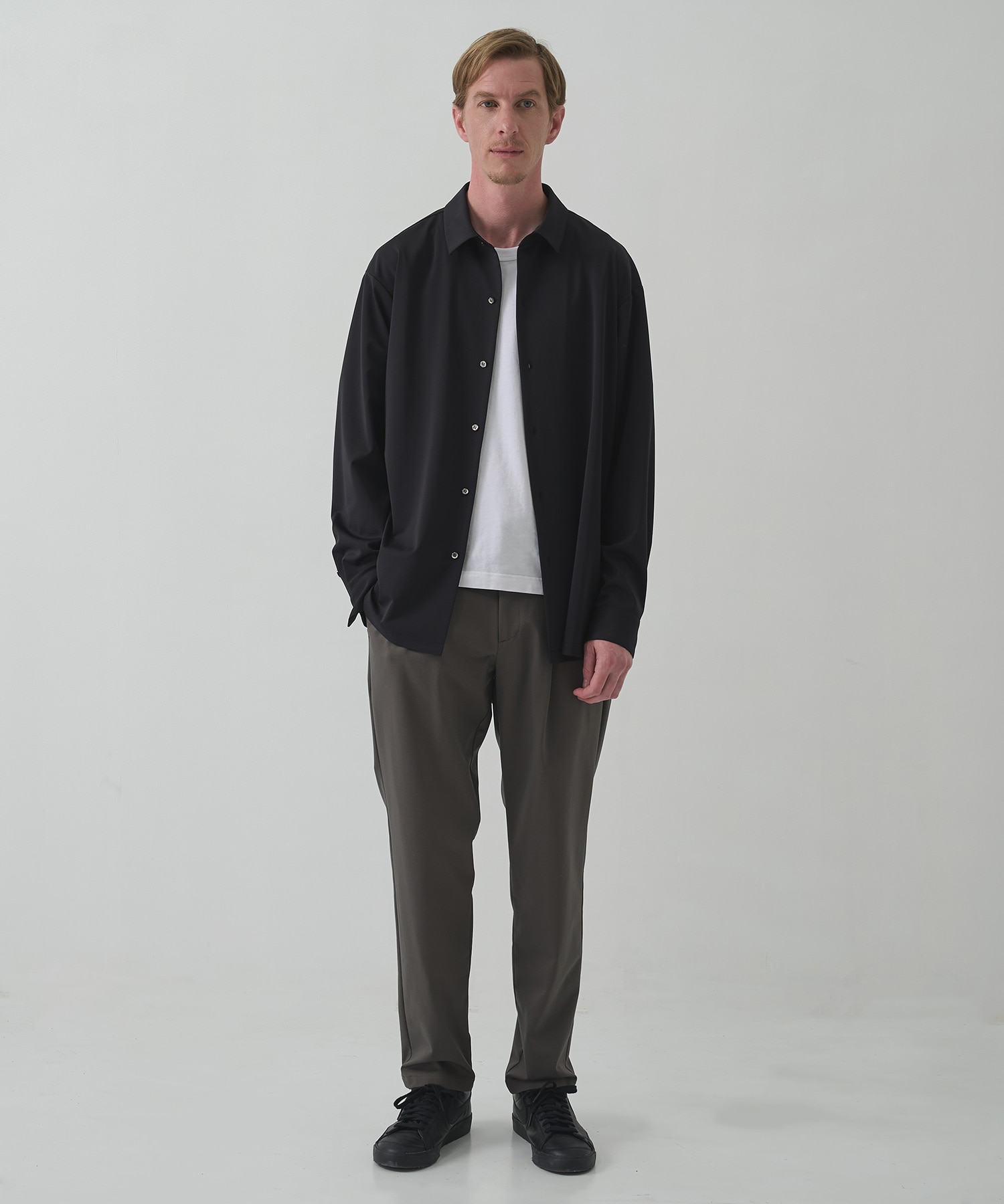 MATTE WASHABLE HIGH FUNCTION JERSEY TAPERED PANTS THE TOKYO