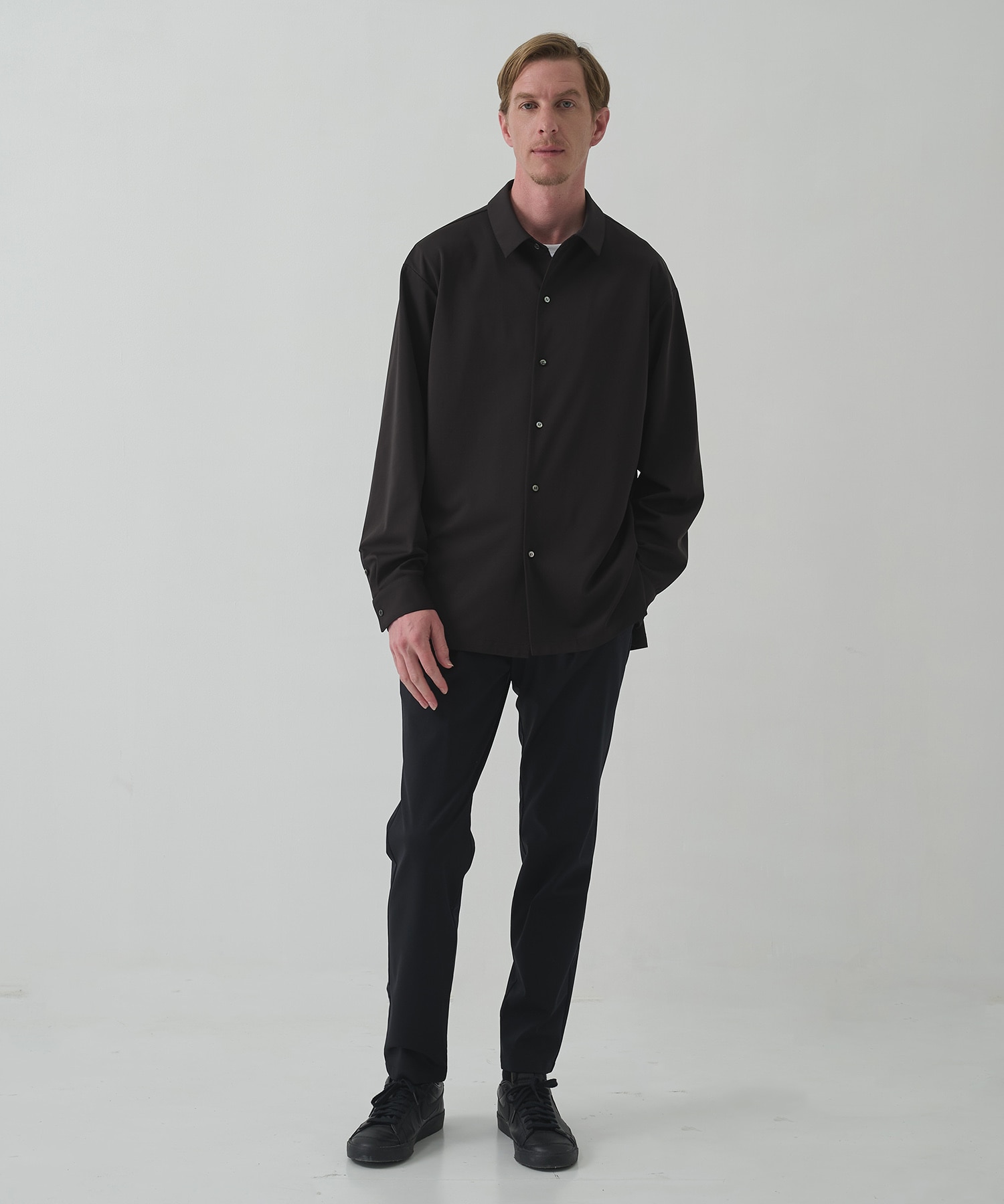 MATTE WASHABLE HIGH FUNCTION JERSEY TAPERED PANTS THE TOKYO