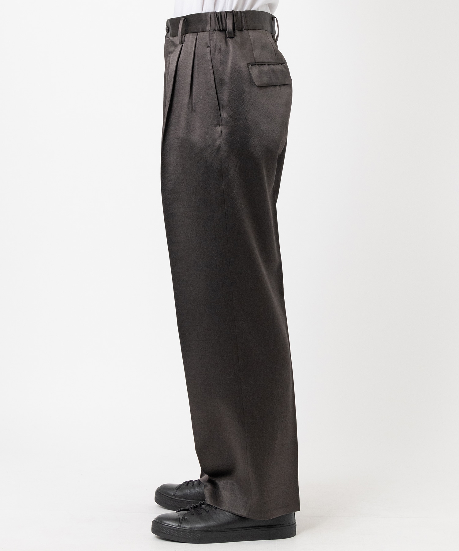 TWO TUCKS WIDE TROUSERS IRENISA