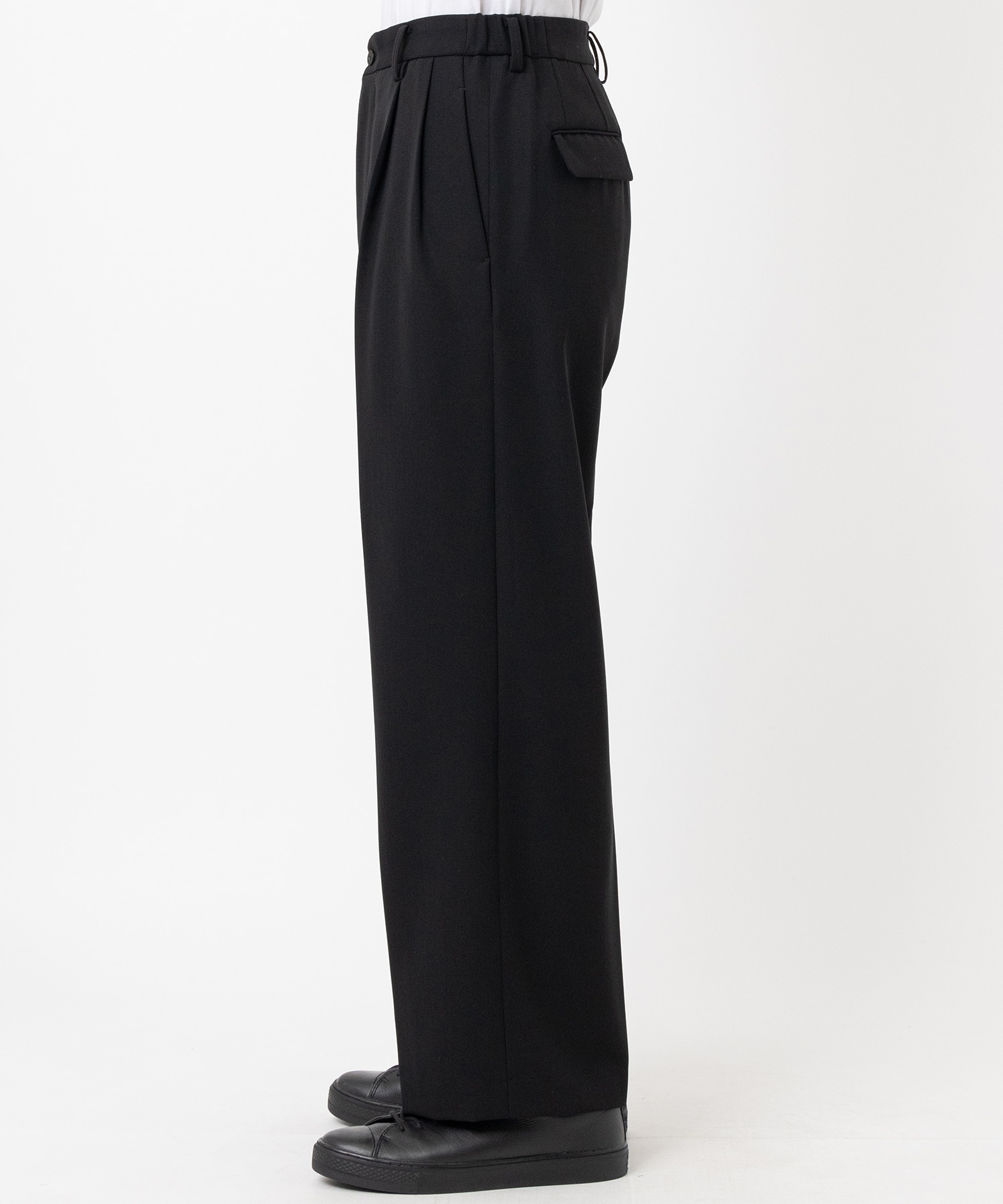 TWO TUCKS WIDE TROUSERS IRENISA