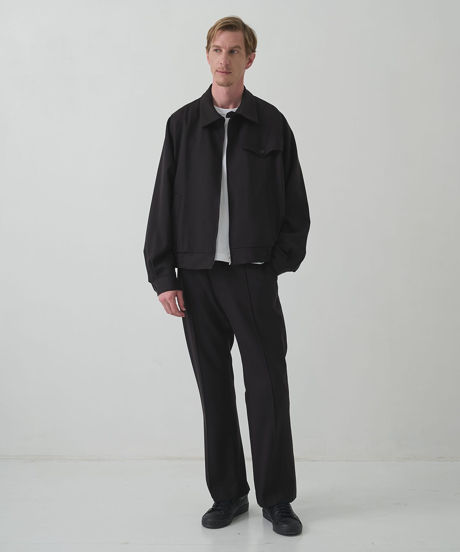 【イレニサ】GUNFLAP ZIP BLOUSON IRENISA