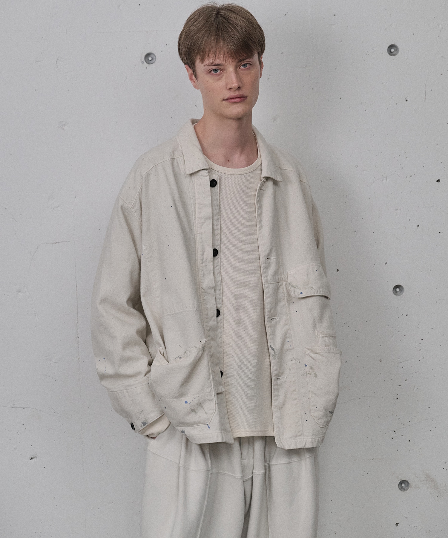 C/R DUCK COVERALL JACKET ANCELLM