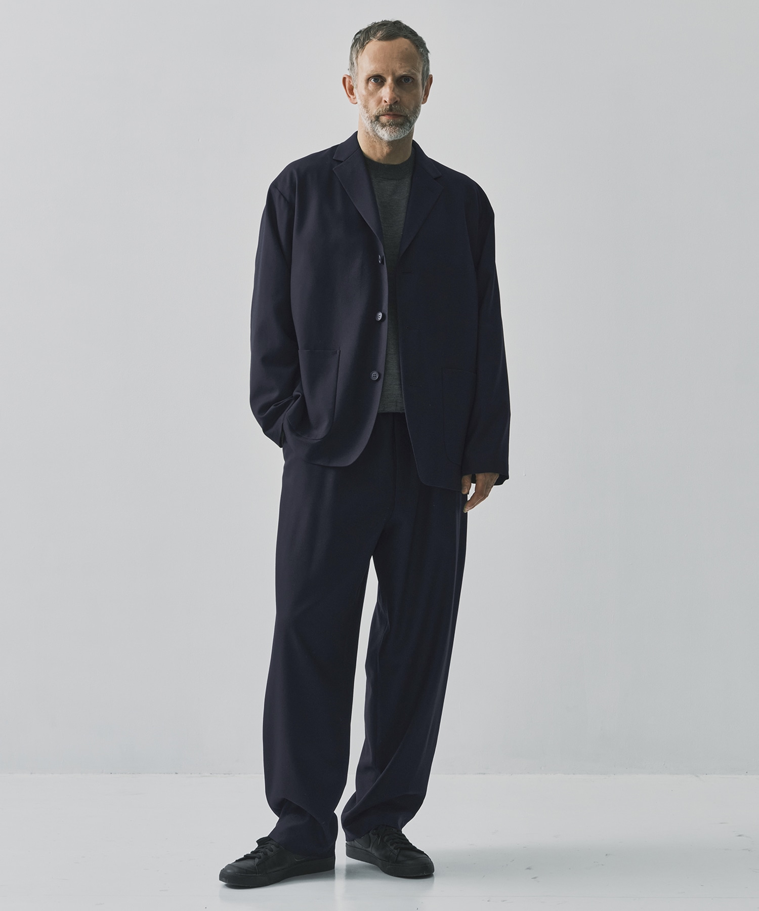 【コムデギャルソンオム】ウールギャバ 3B Jacket COMME des GARCONS HOMME