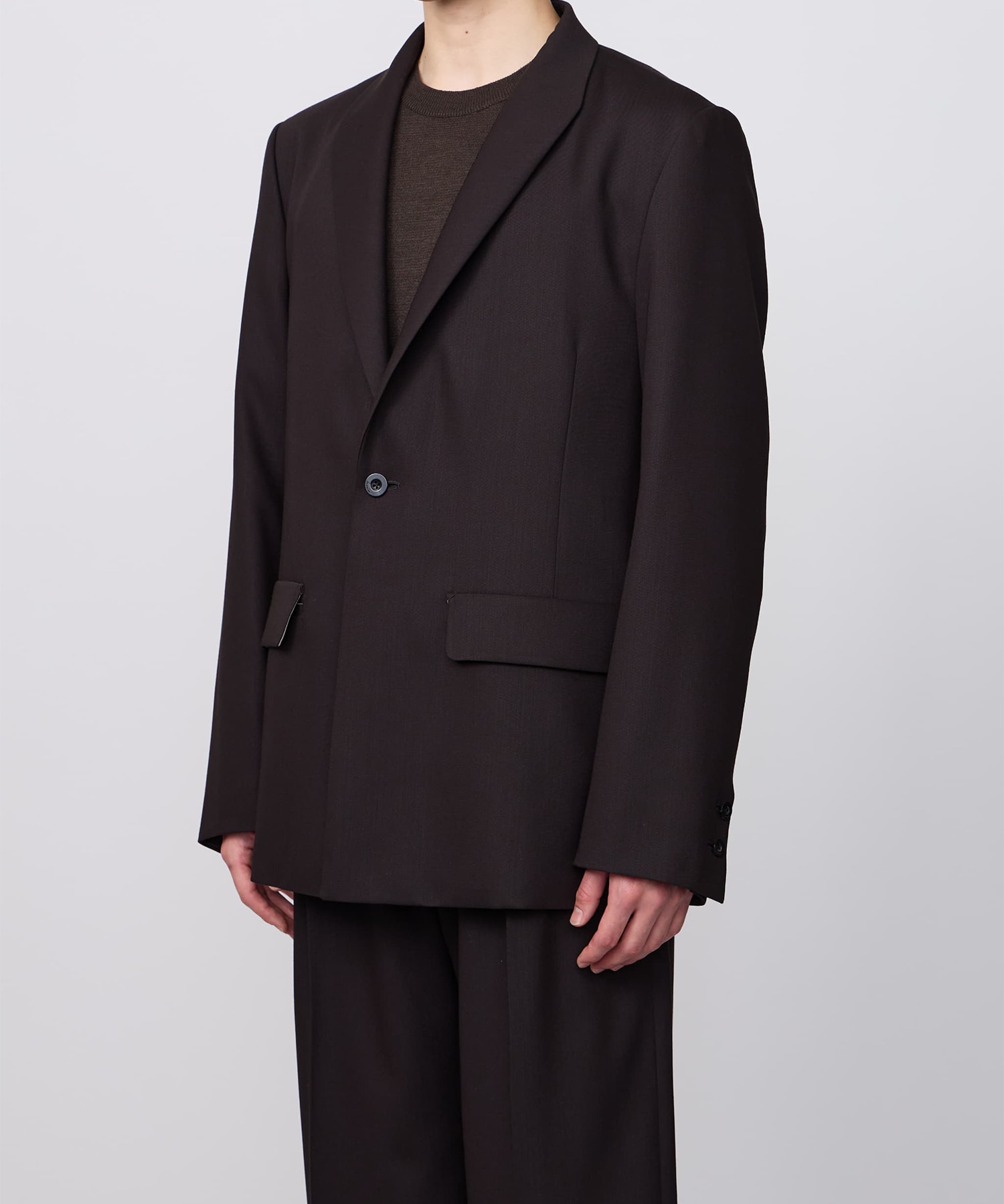 MODIFIED SHAWL COLLAR JACKET IRENISA