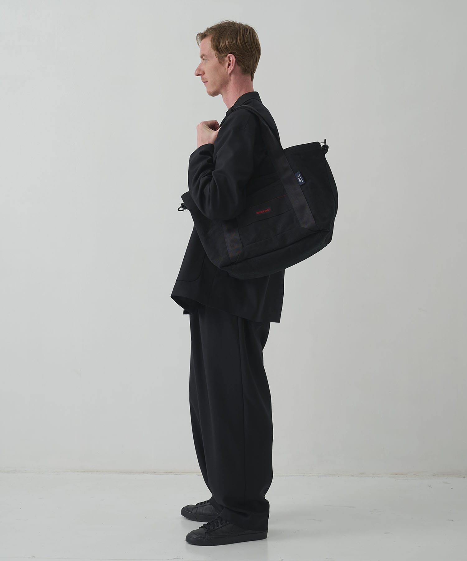 【コムデギャルソンオム】綿キャンバスバイオストーン加工 BRIEFING Tote Bag COMME des GARCONS HOMME