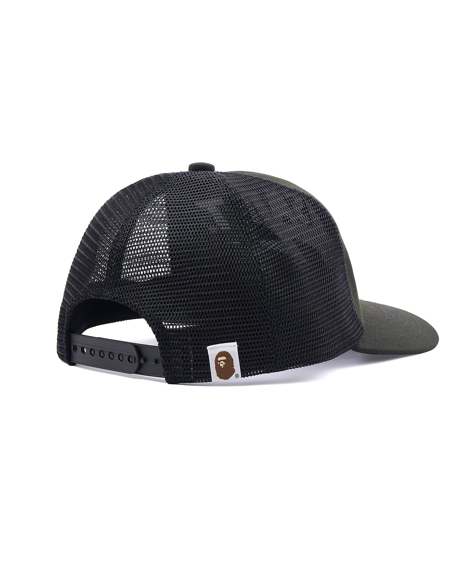 SM-MK8-0000-C59/BAPE_MESH CAP/BLK SAINT MXXXXXX