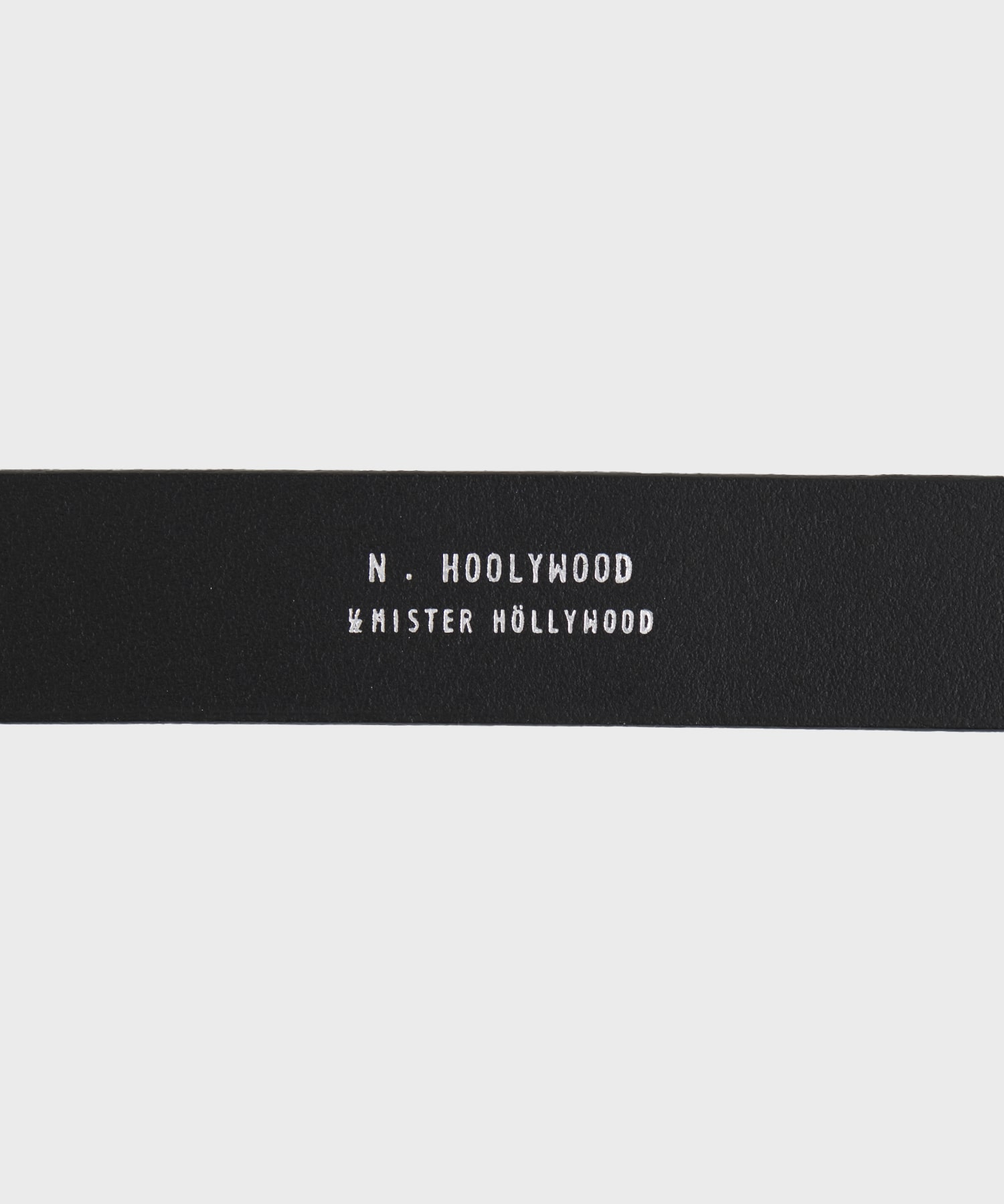 N. HOOLYWOOD ブラックベルト 箱付き BELT | N.HOOLYWOOD (Men)/エヌ．ハリウッド | 三越伊勢丹