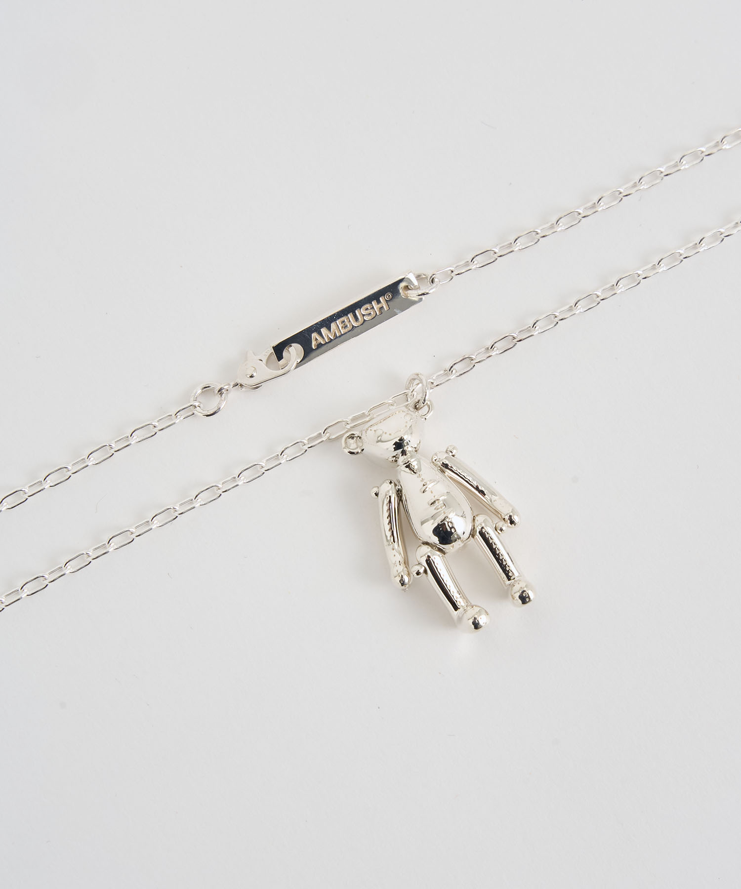 TEDDY BEAR CHARM NECKLACE AMBUSH