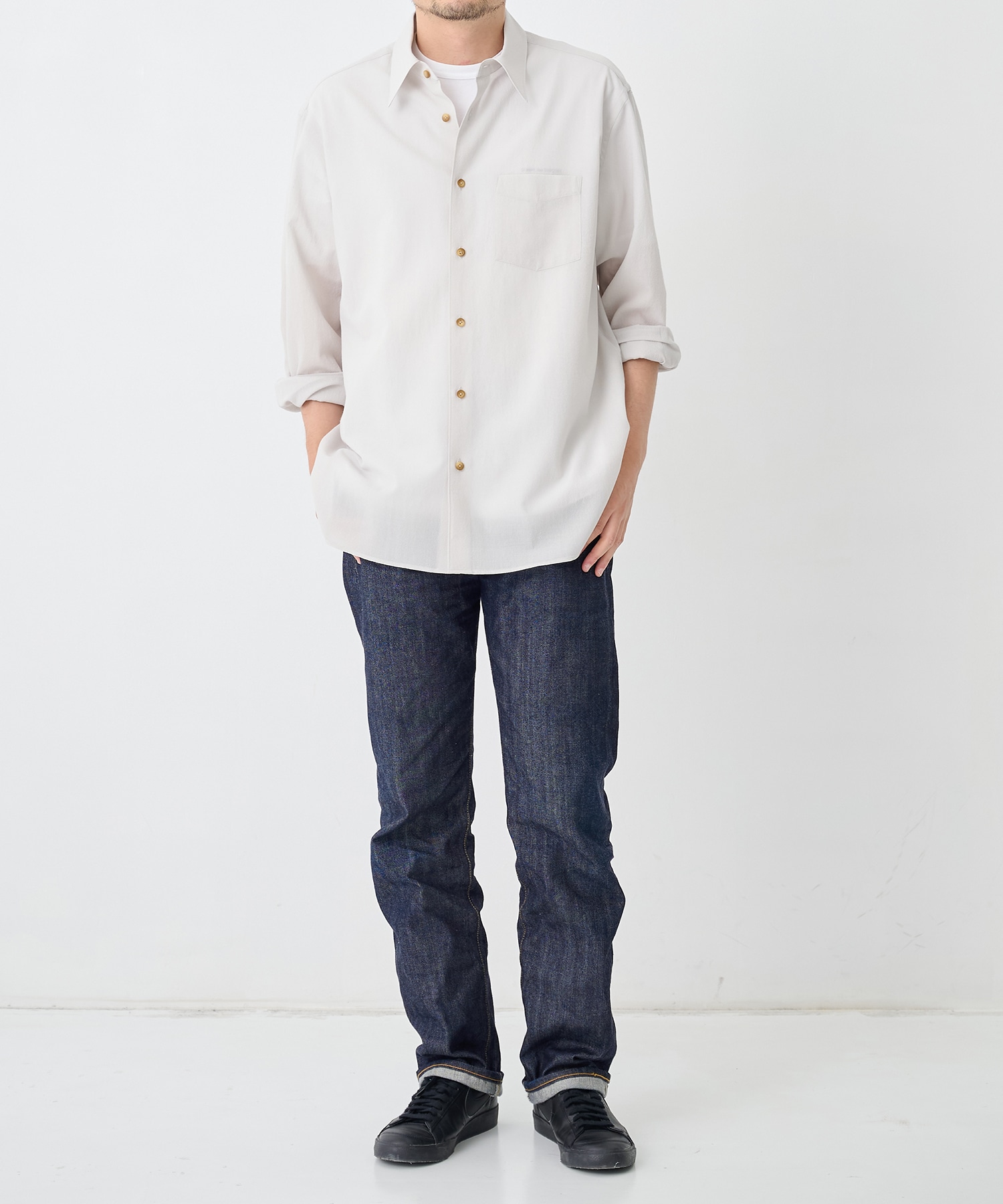 【イレニサ】RELAX FIT SHIRT IRENISA