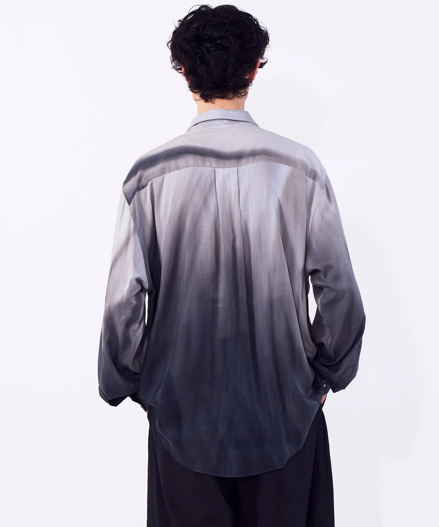 【ヨーク】Hand Painted Lawn Loose Fit Shirt YOKE