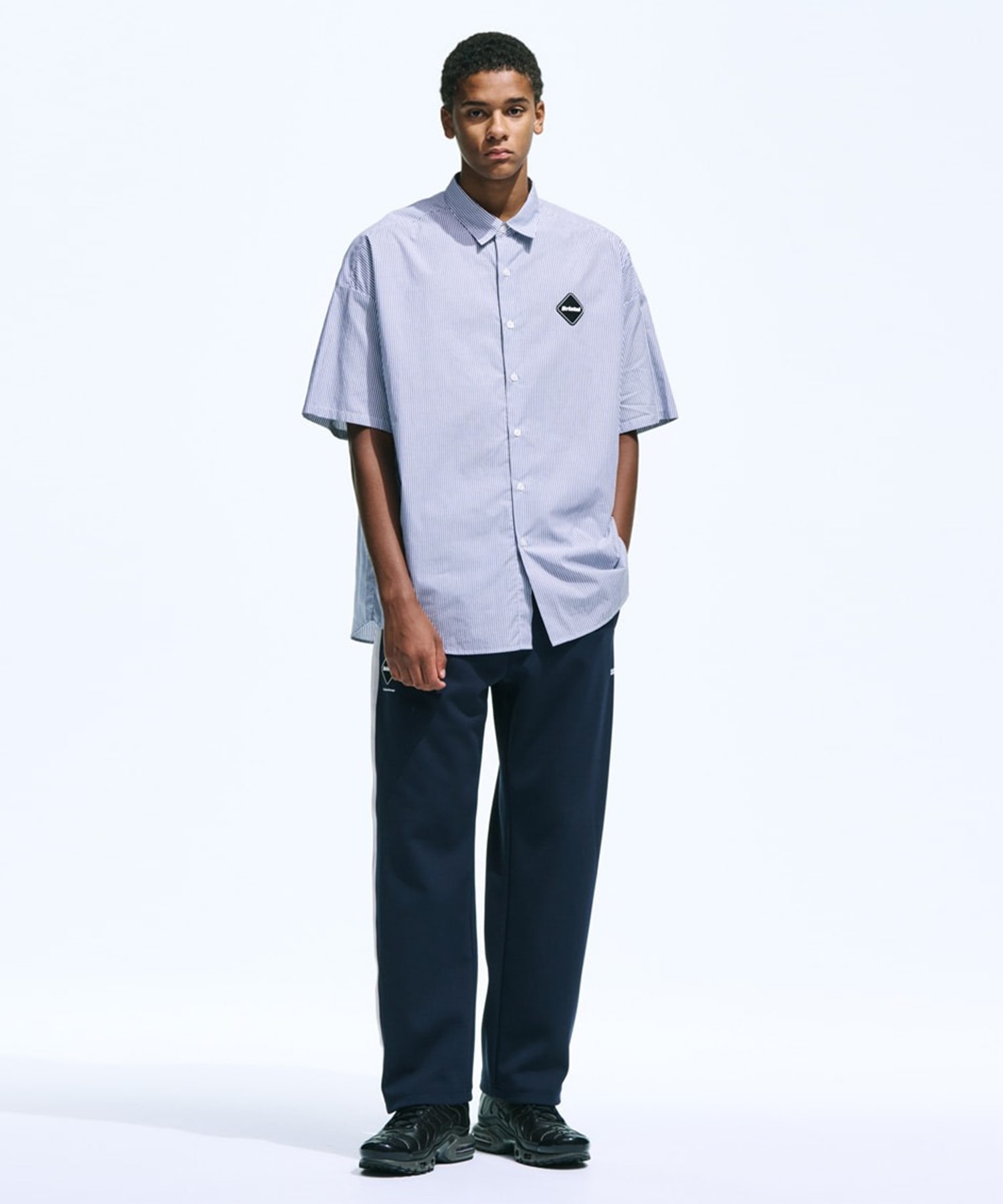 BIG LOGO S/S BAGGY SHIRT F.C.Real Bristol