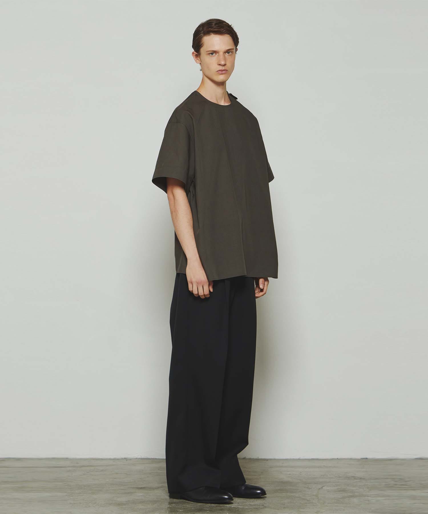 THE SIDE ZIP PULLOVER SHIRT SHORT SLEEVE THE RERACS